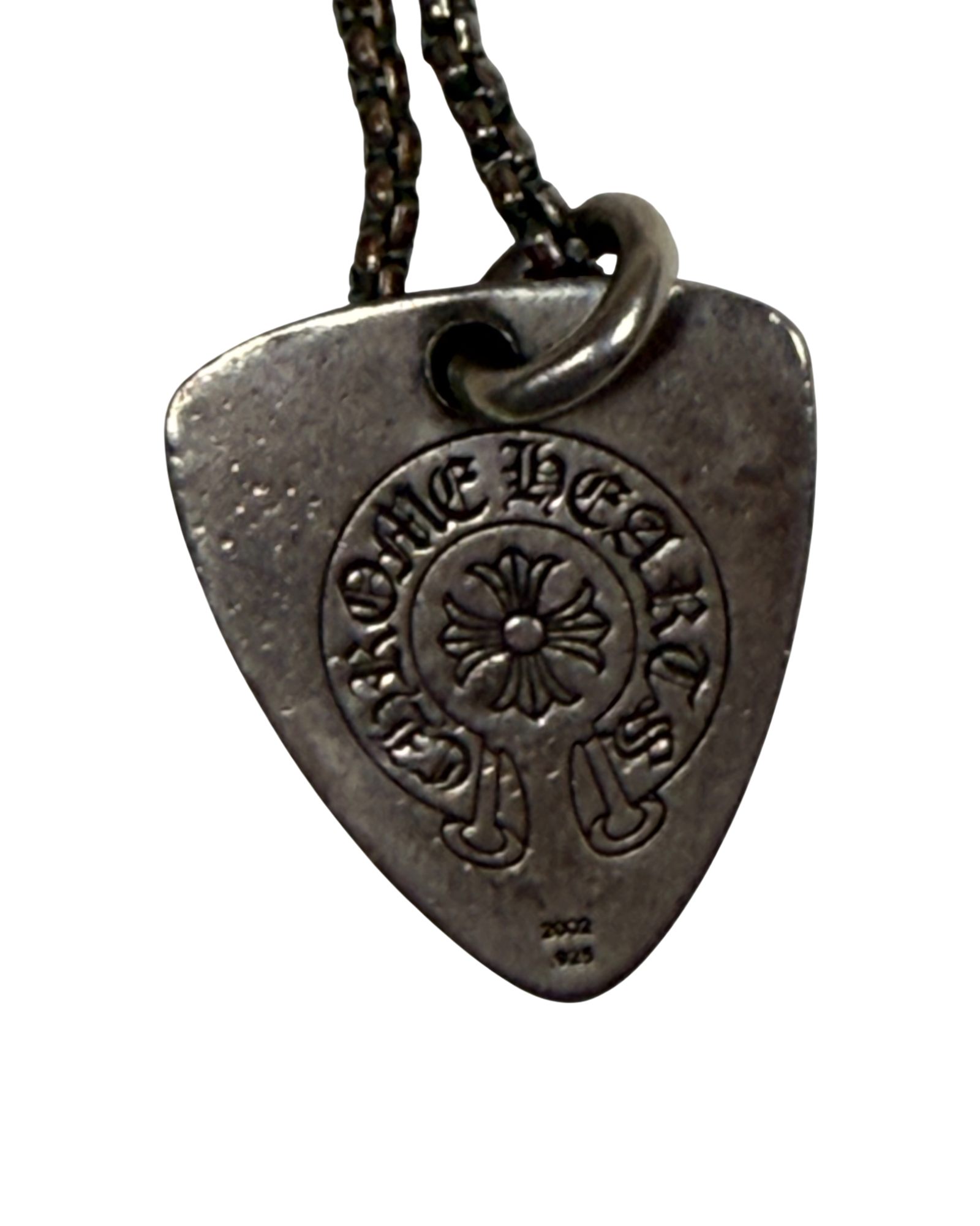 Chrome Hearts Guitar Pick Pendant