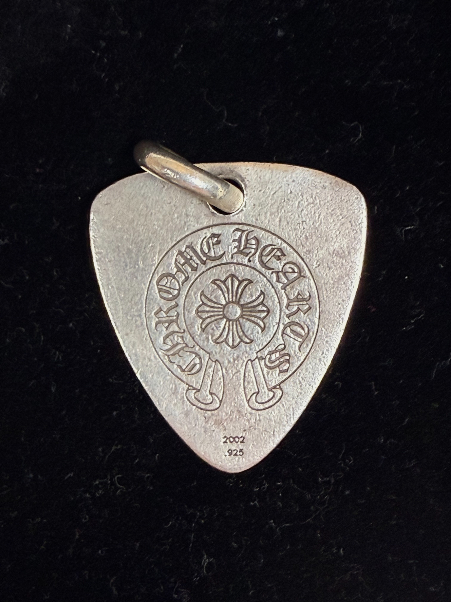 Chrome Hearts Guitar Pick Pendant