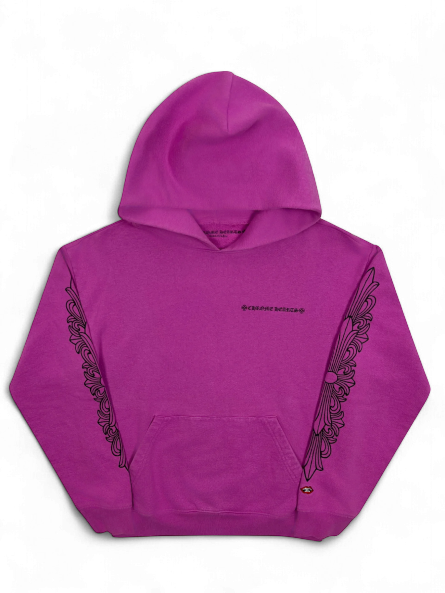 Chrome Hearts Matty Boy Purple Spider Web Hoodie