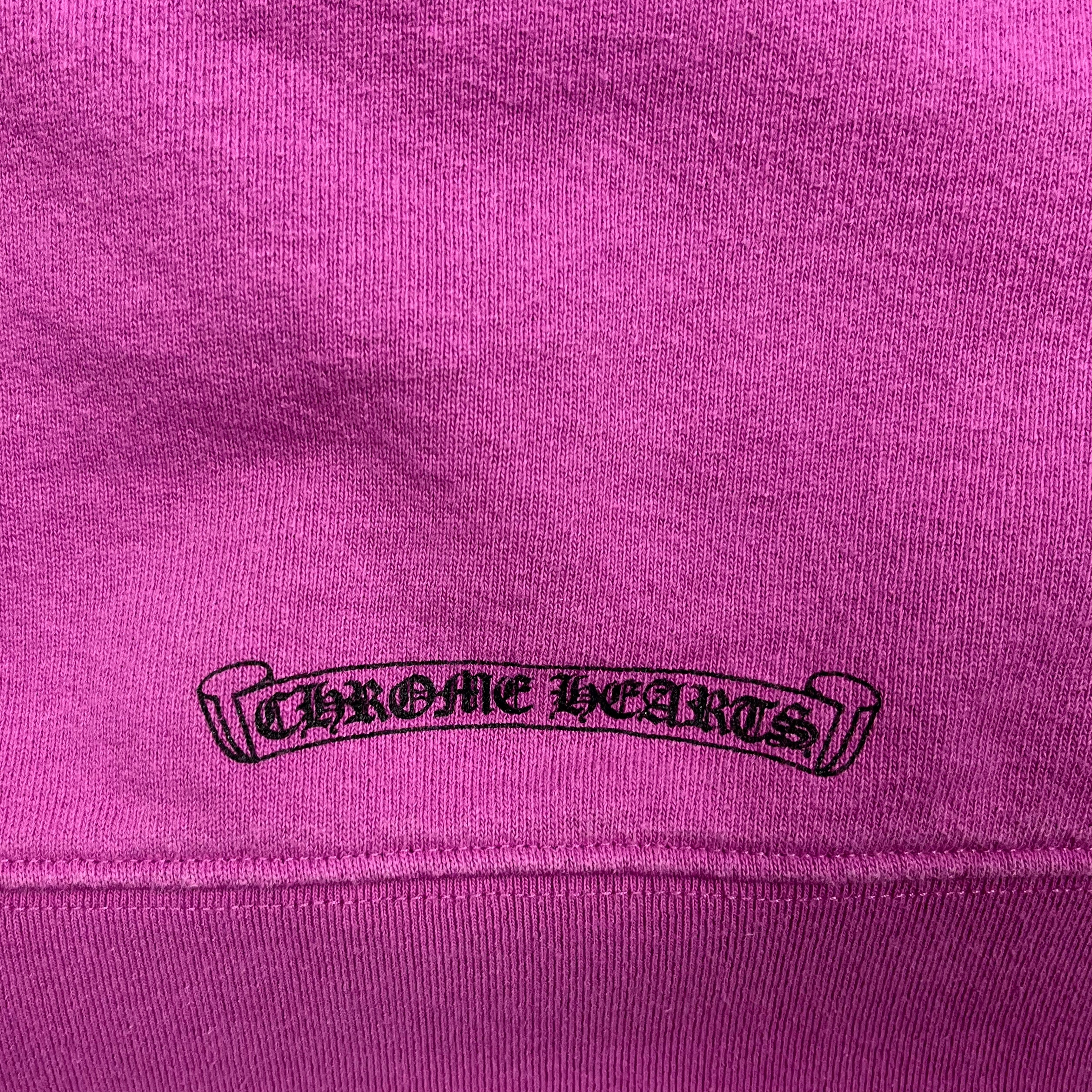 Chrome Hearts Matty Boy Purple Spider Web Hoodie