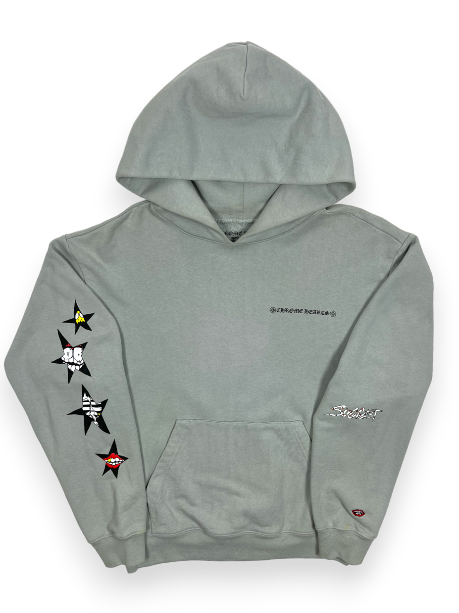 Chrome Hearts Matty Boy Grey Hoodie