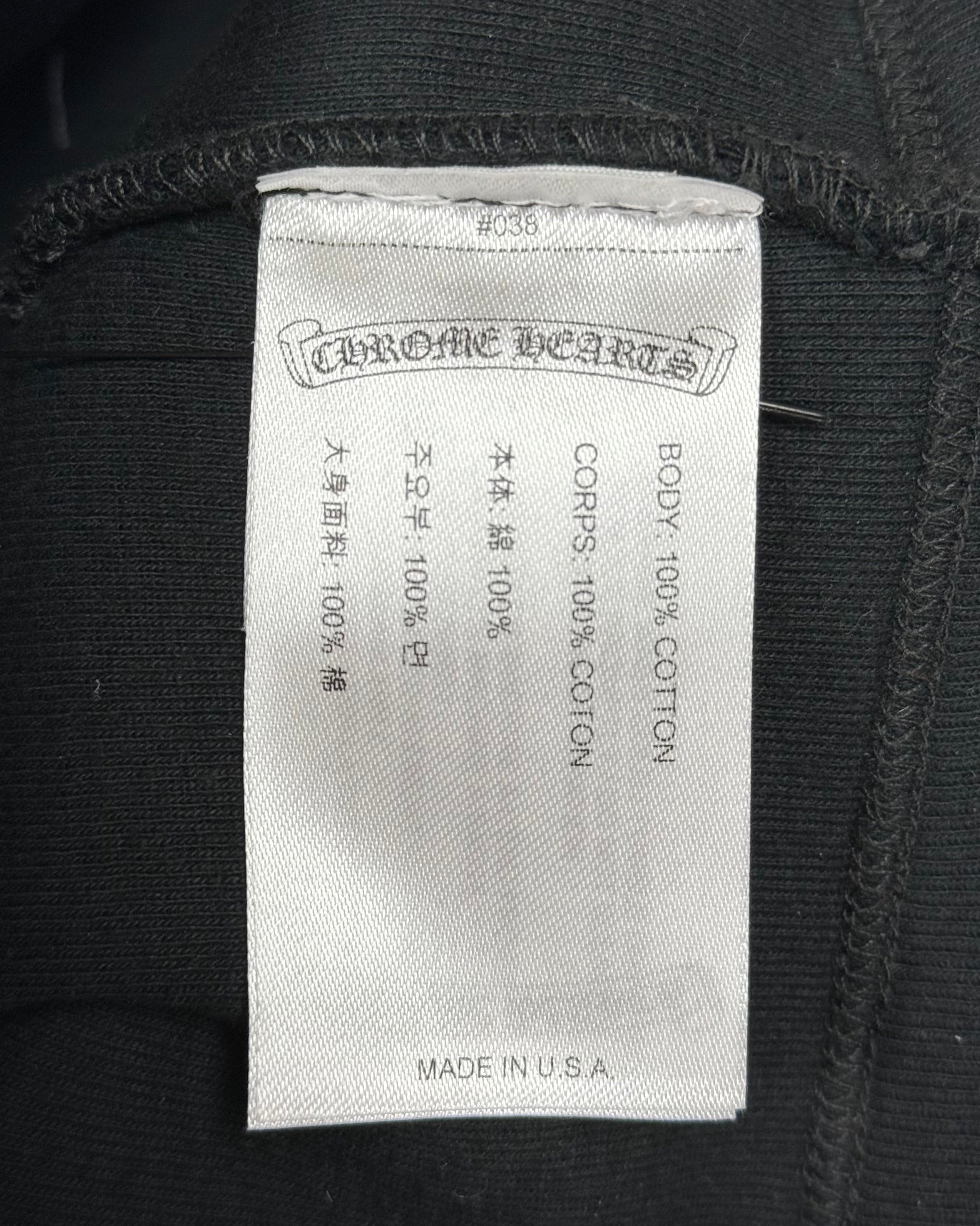 Chrome Hearts Black Horseshoe Skull Cap Beanie