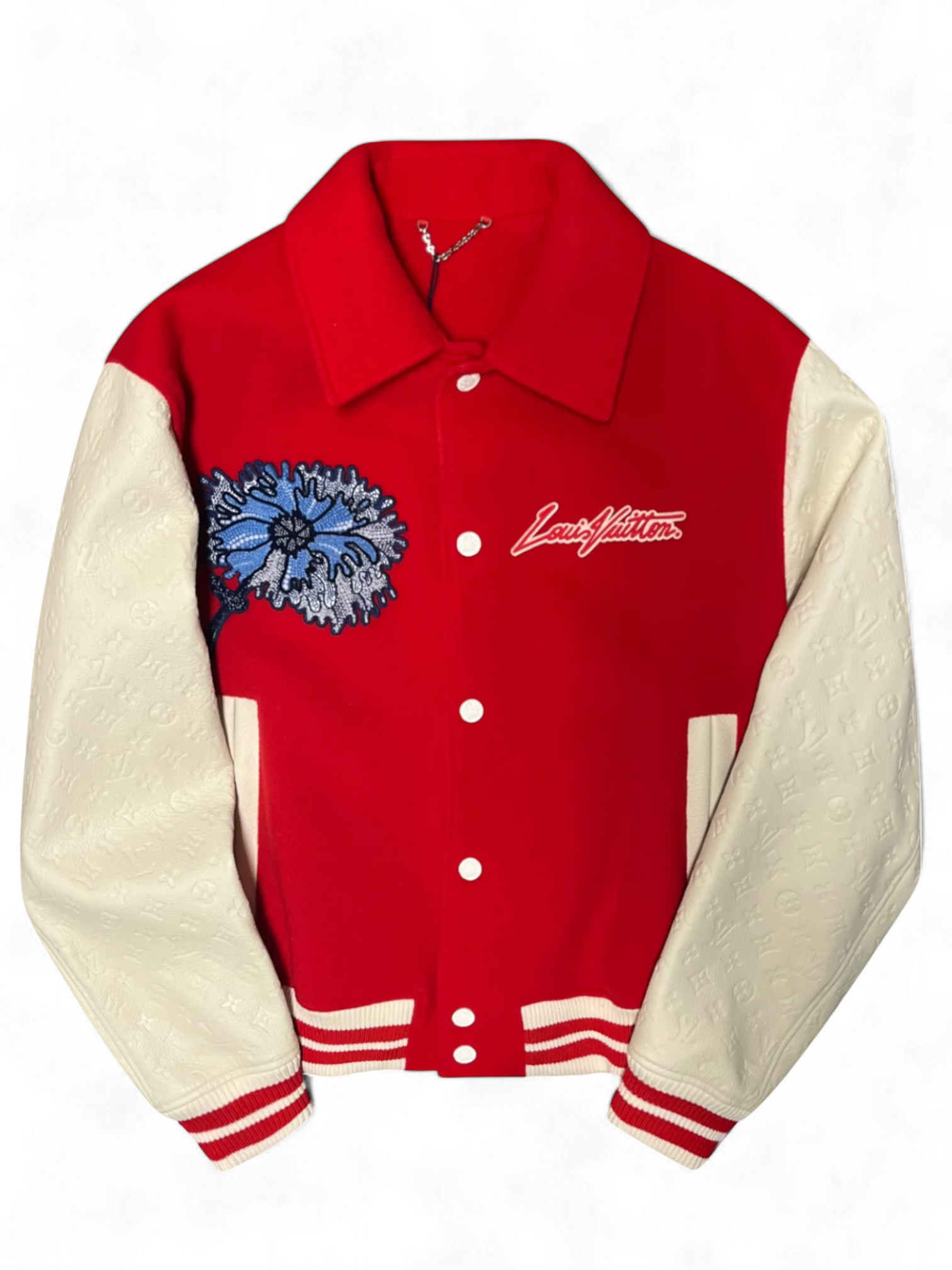 Louis Vuitton x Yayoi Kusama Psychedelic Flower Embroidered Varsity Blouson