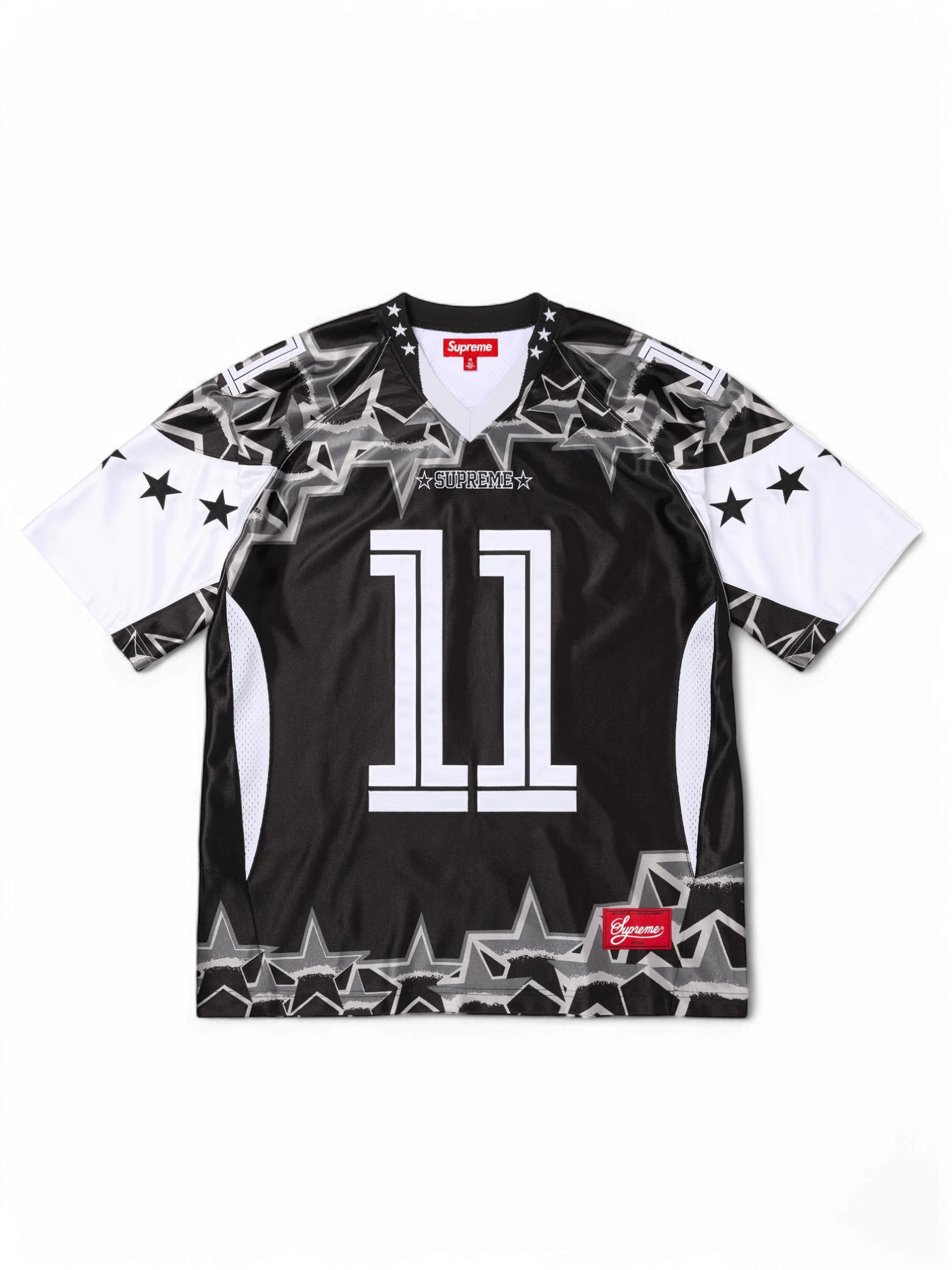 Supreme Black Star Football Jersey