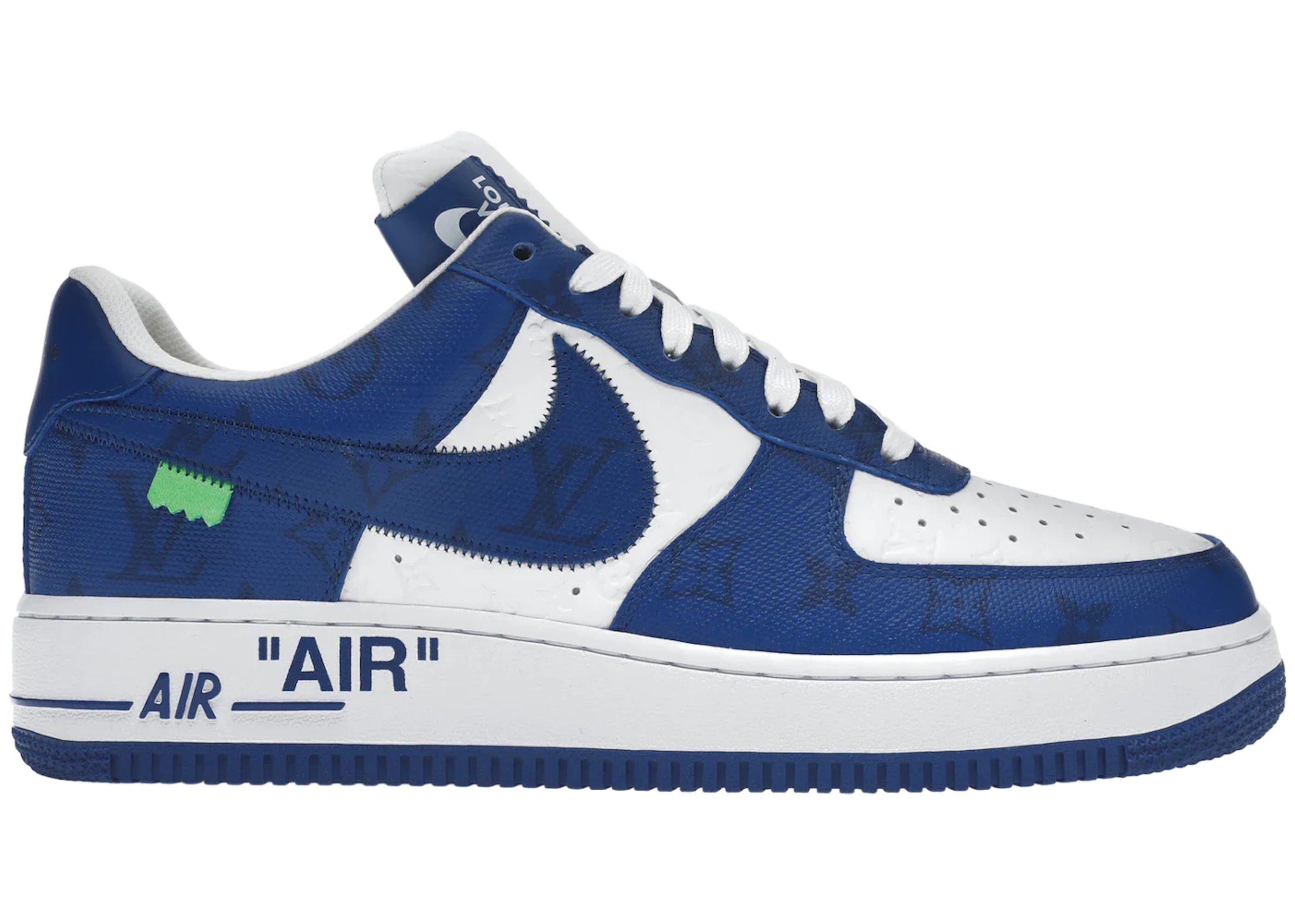 LOUIS VUITTON x NIKE AIR FORCE 1 BLUE