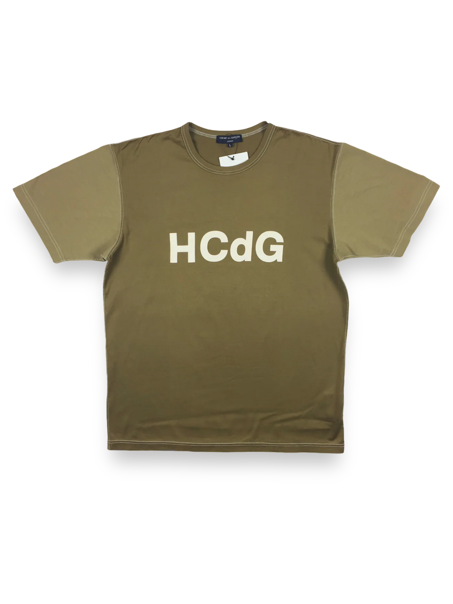 COMMEdesGARÇONS Homme Tan Brown Tee