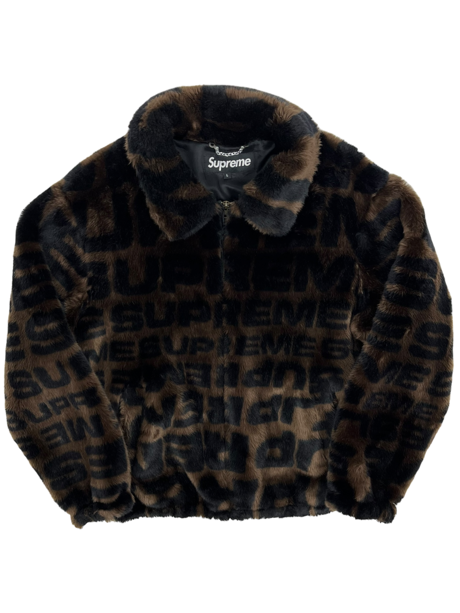 2018 Supreme Faux Fur Jacket