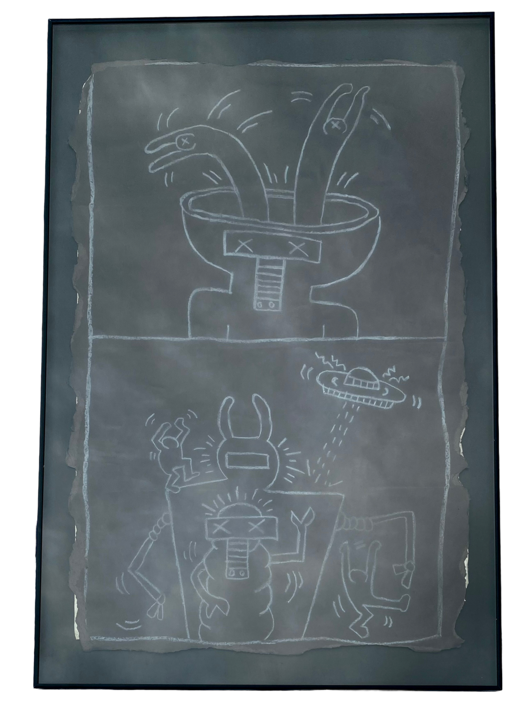 Keith Haring Subway Drawing