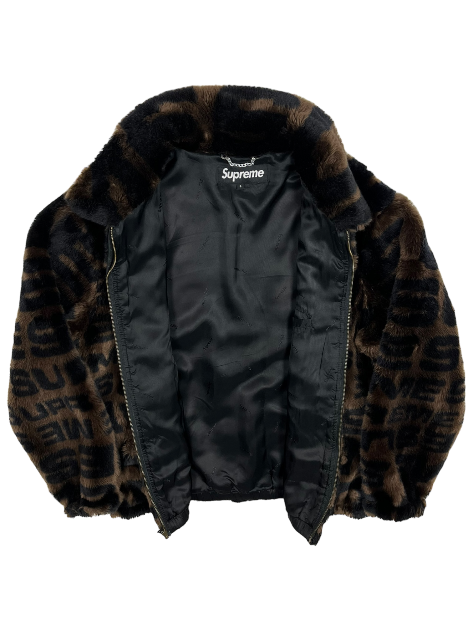 2018 Supreme Faux Fur Jacket