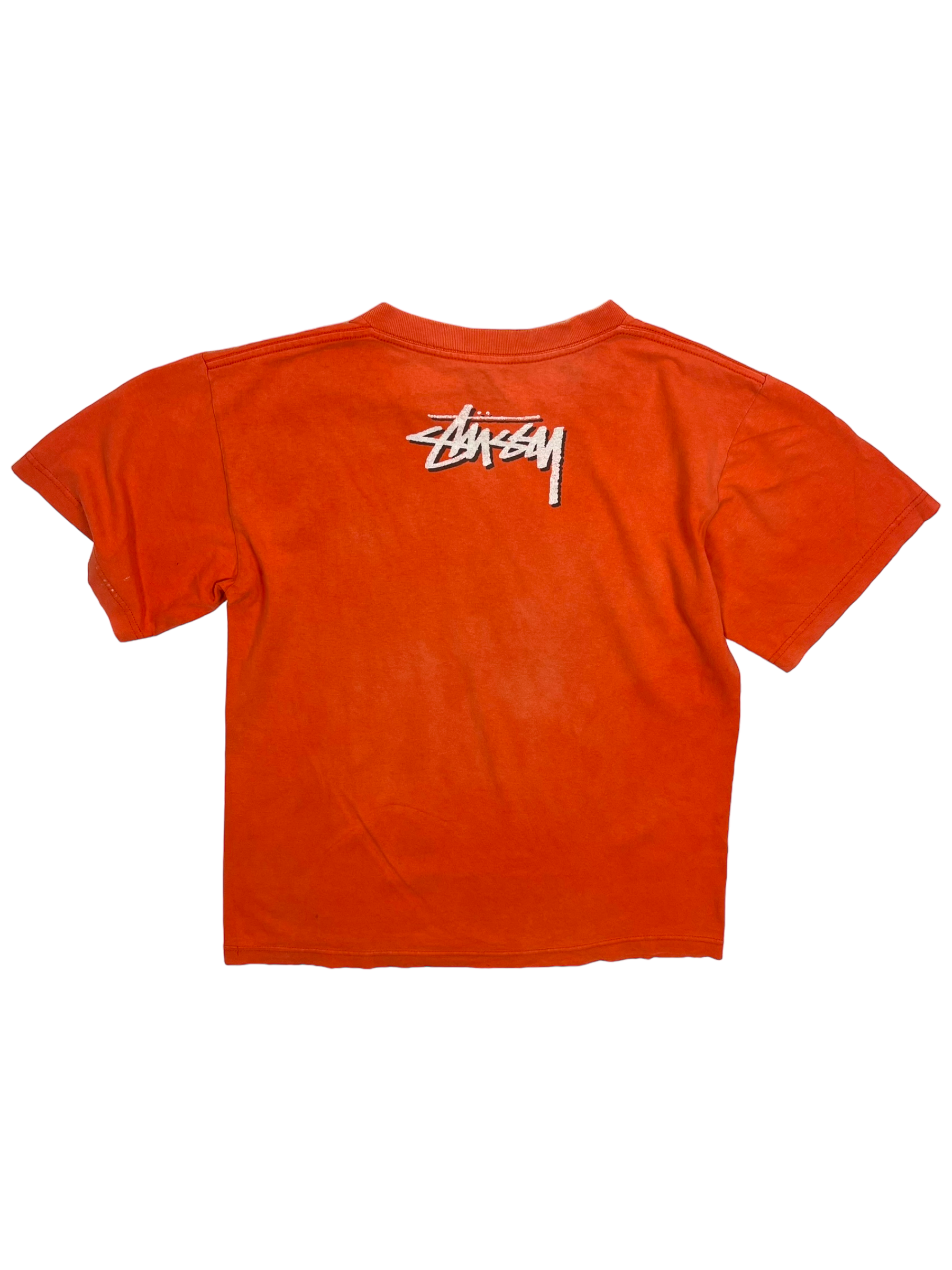 Stüssy Vintage Orange Radio Tee