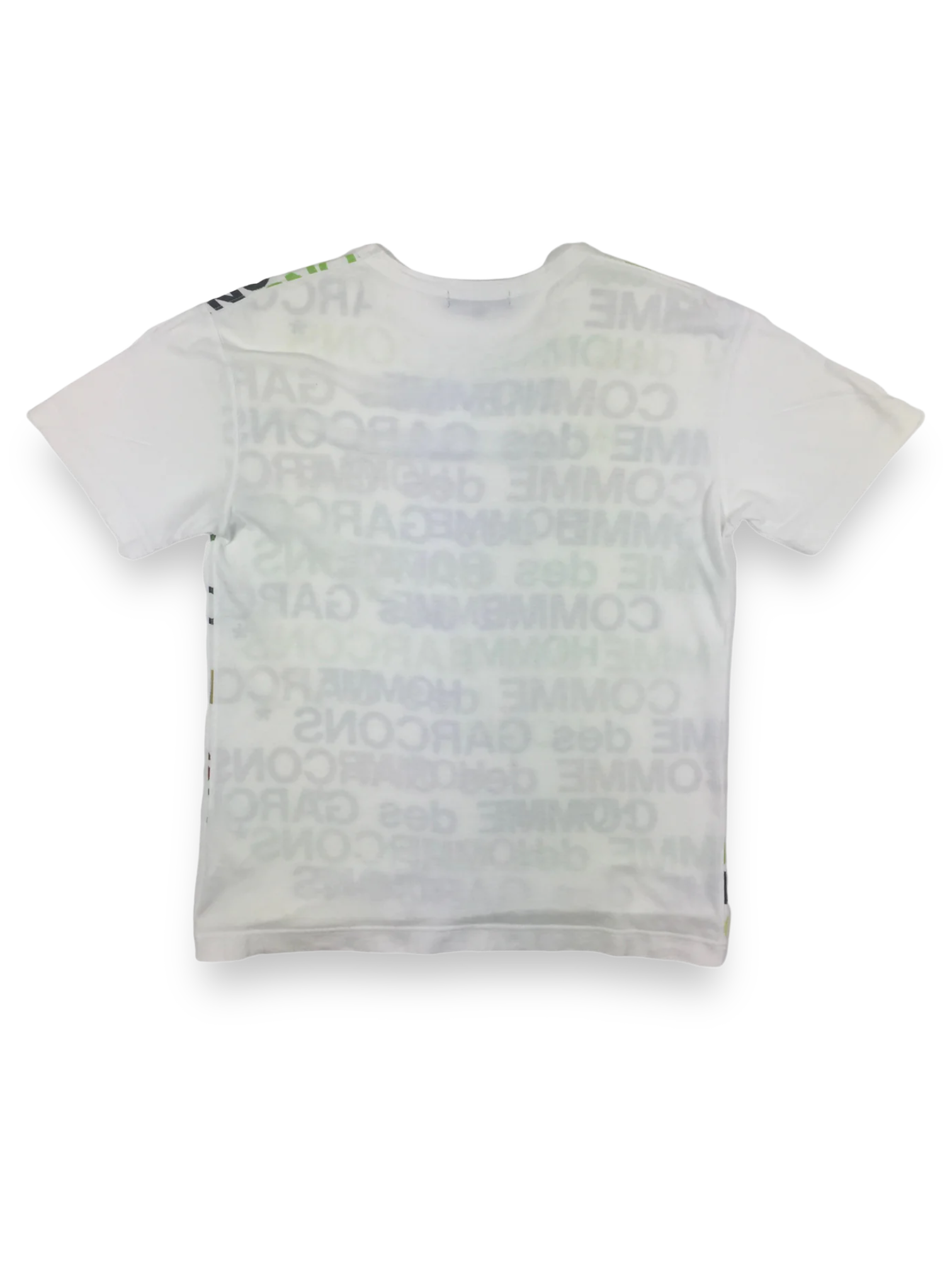 COMMEdesGARÇONS Homme Green White Tee