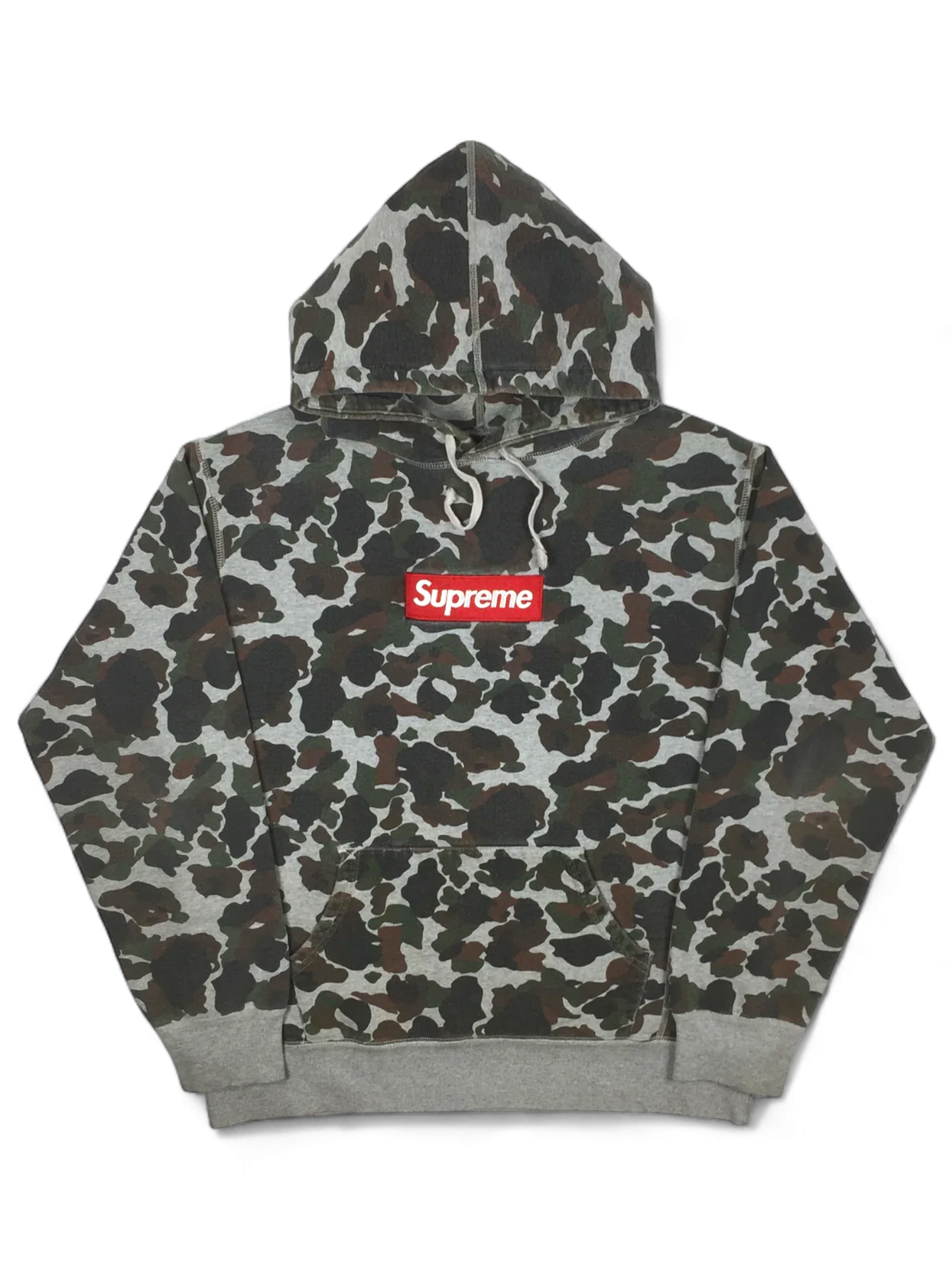 2012 Supreme Duck Camo Box Logo Hoodie