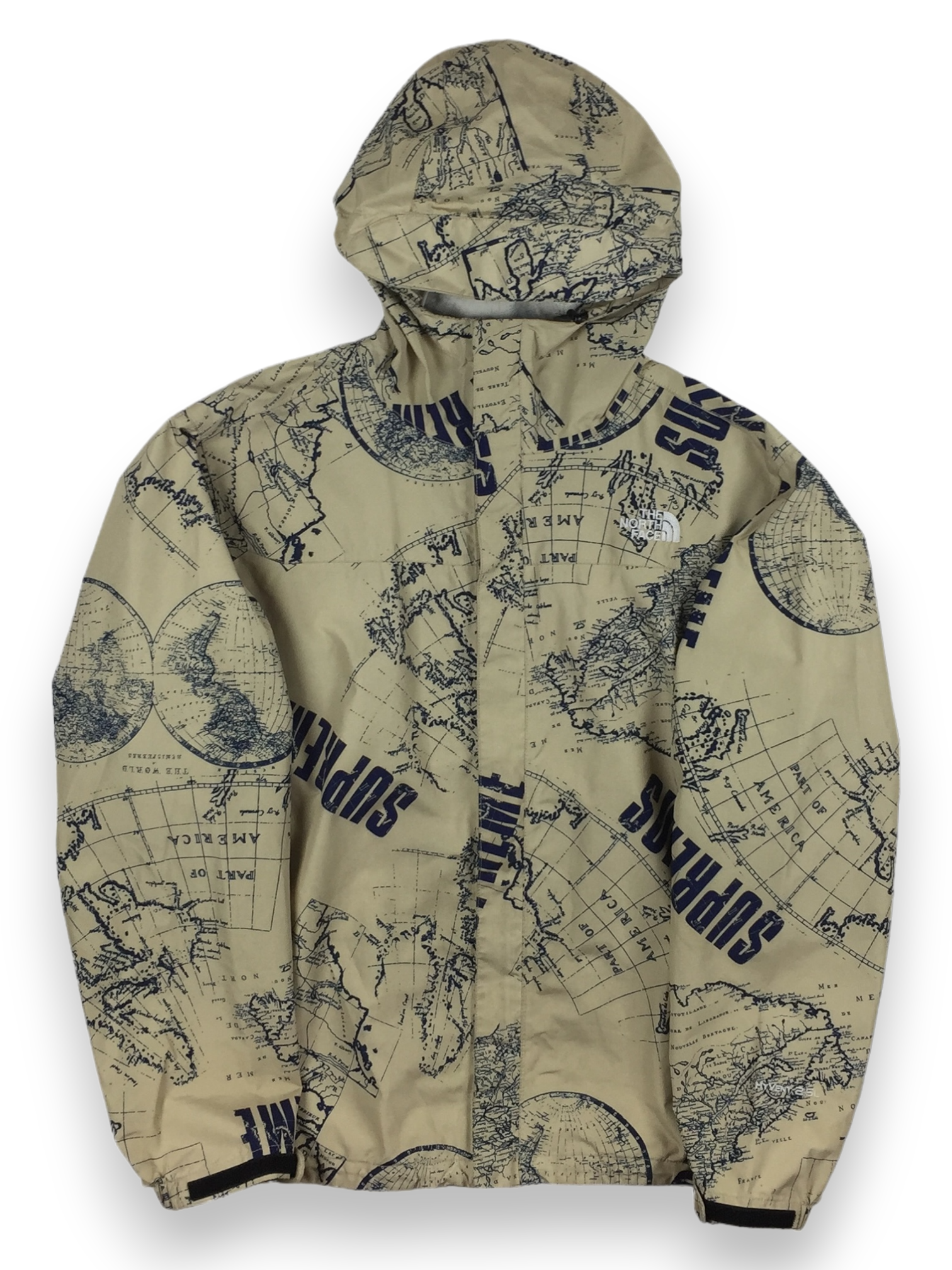 2012 Supreme x The North Face Venture Tan Mountain Light