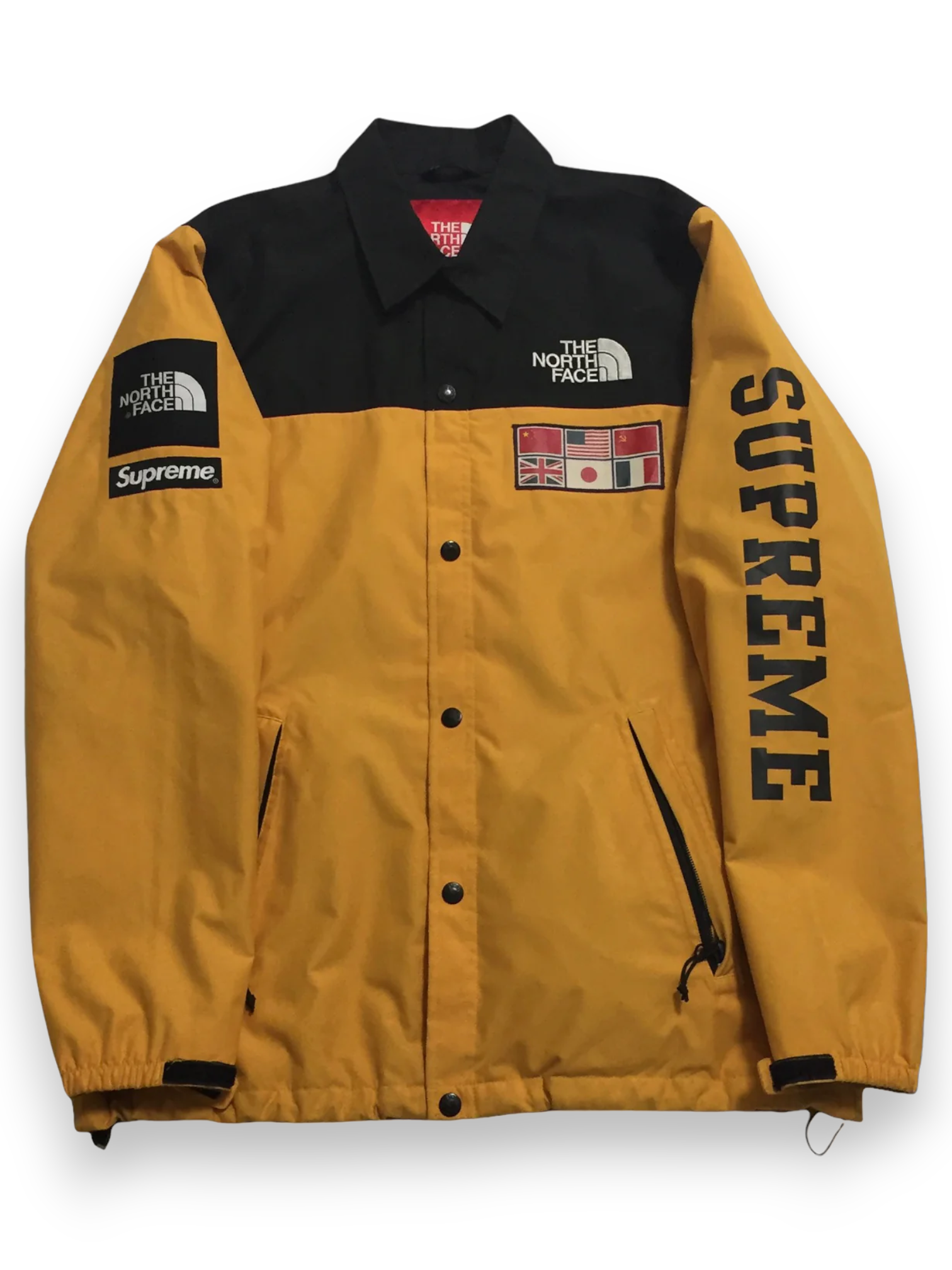 2014 Supreme x The North Face Yellow Expedition Coach