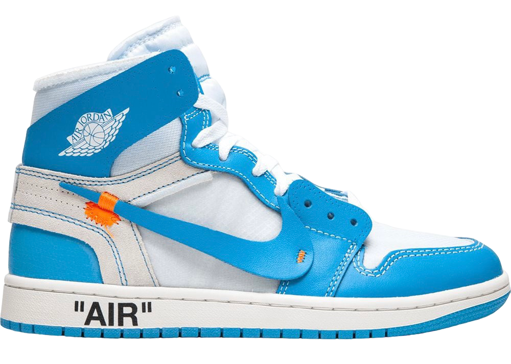 AIR JORDAN 1 HIGH OFF-WHITE UNC BLUE