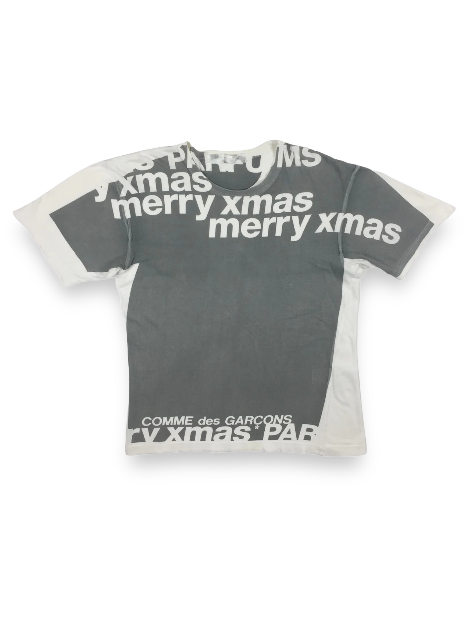 COMMEdesGARÇONS Parfum Grey X-Mas Tee
