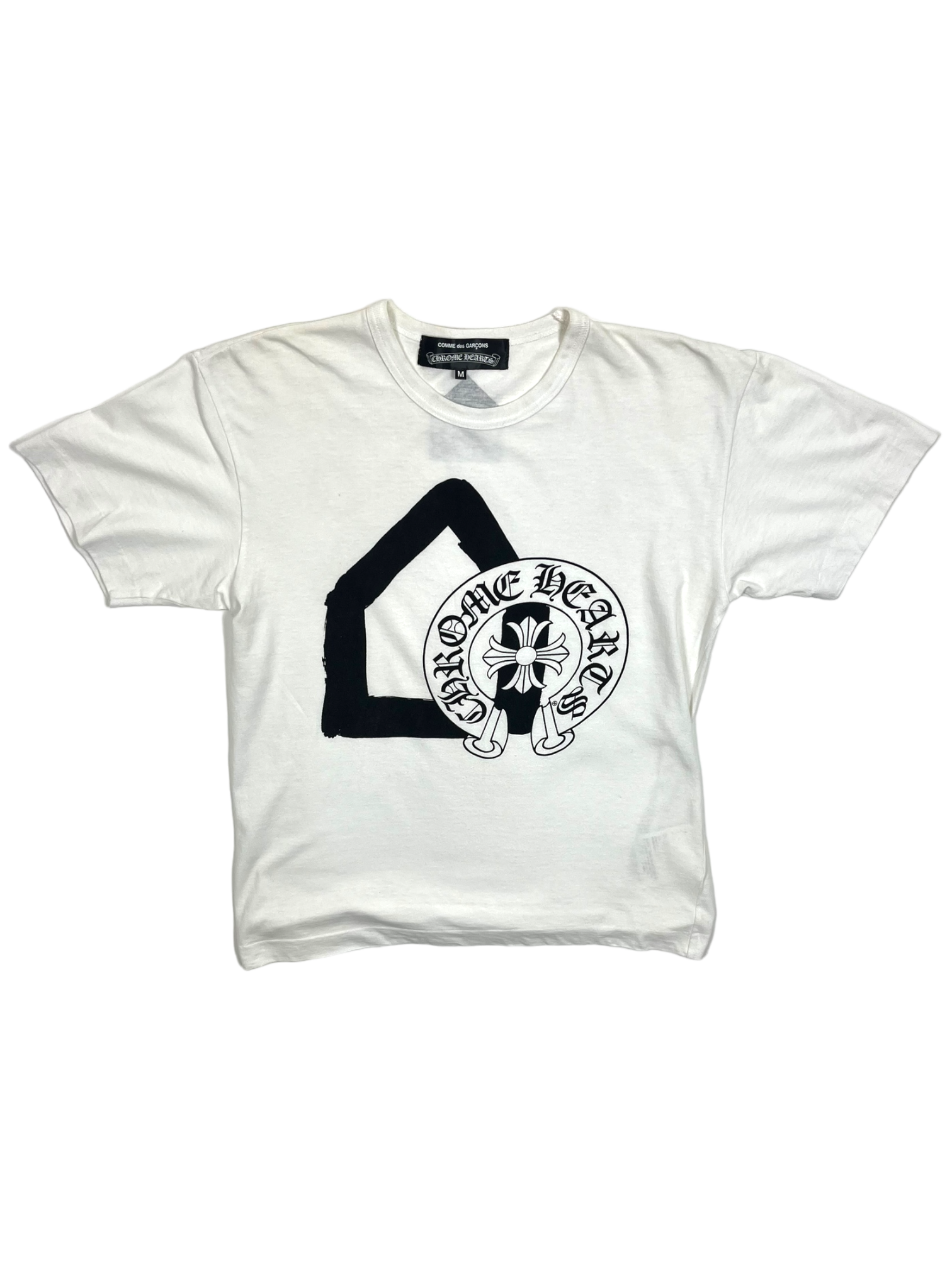 Chrome Hearts x COMME des GARÇONS x DSM White Tee