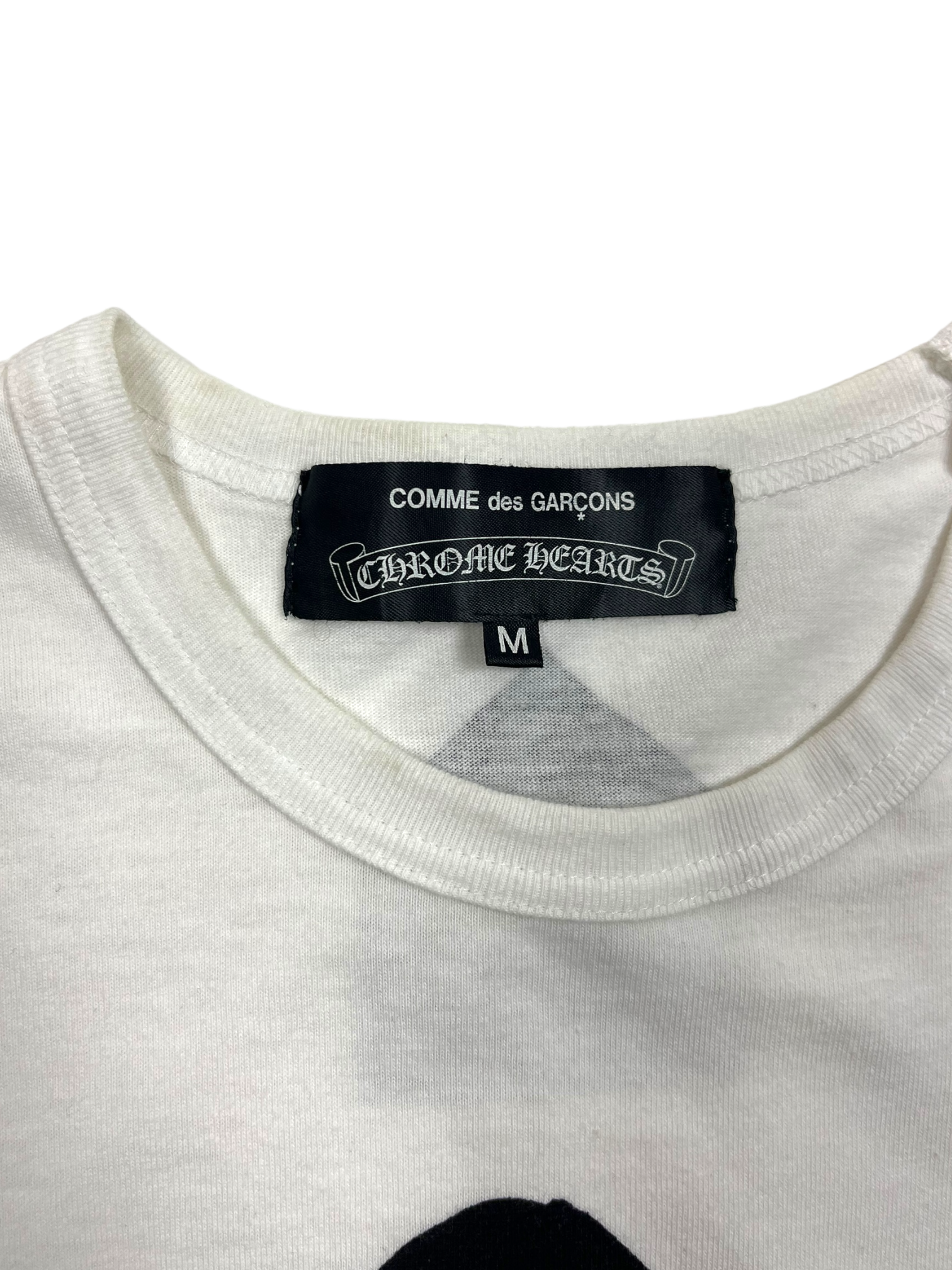 Chrome Hearts x COMME des GARÇONS x DSM White Tee
