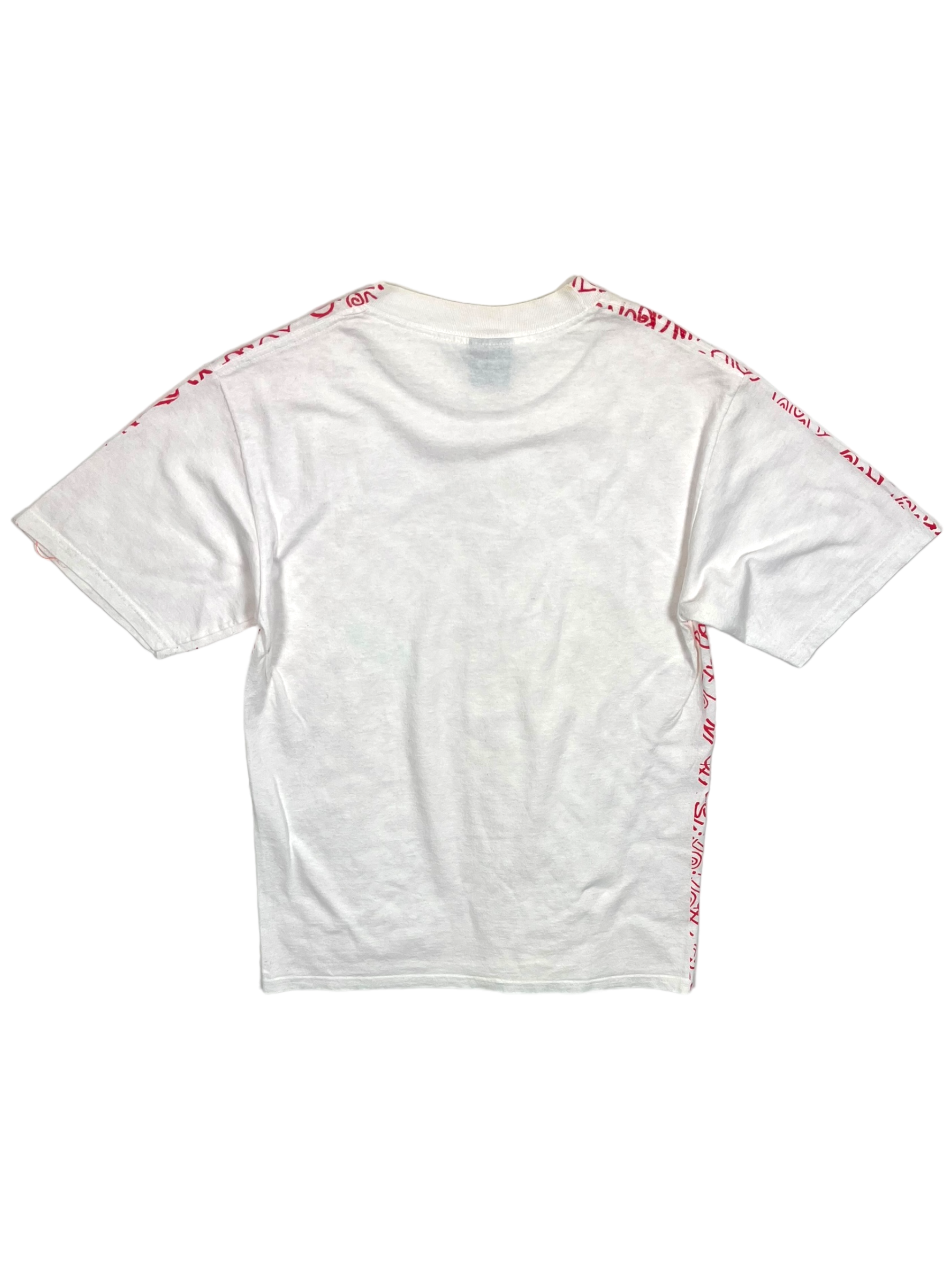 Stussy Vintage Red White Holliday Tee