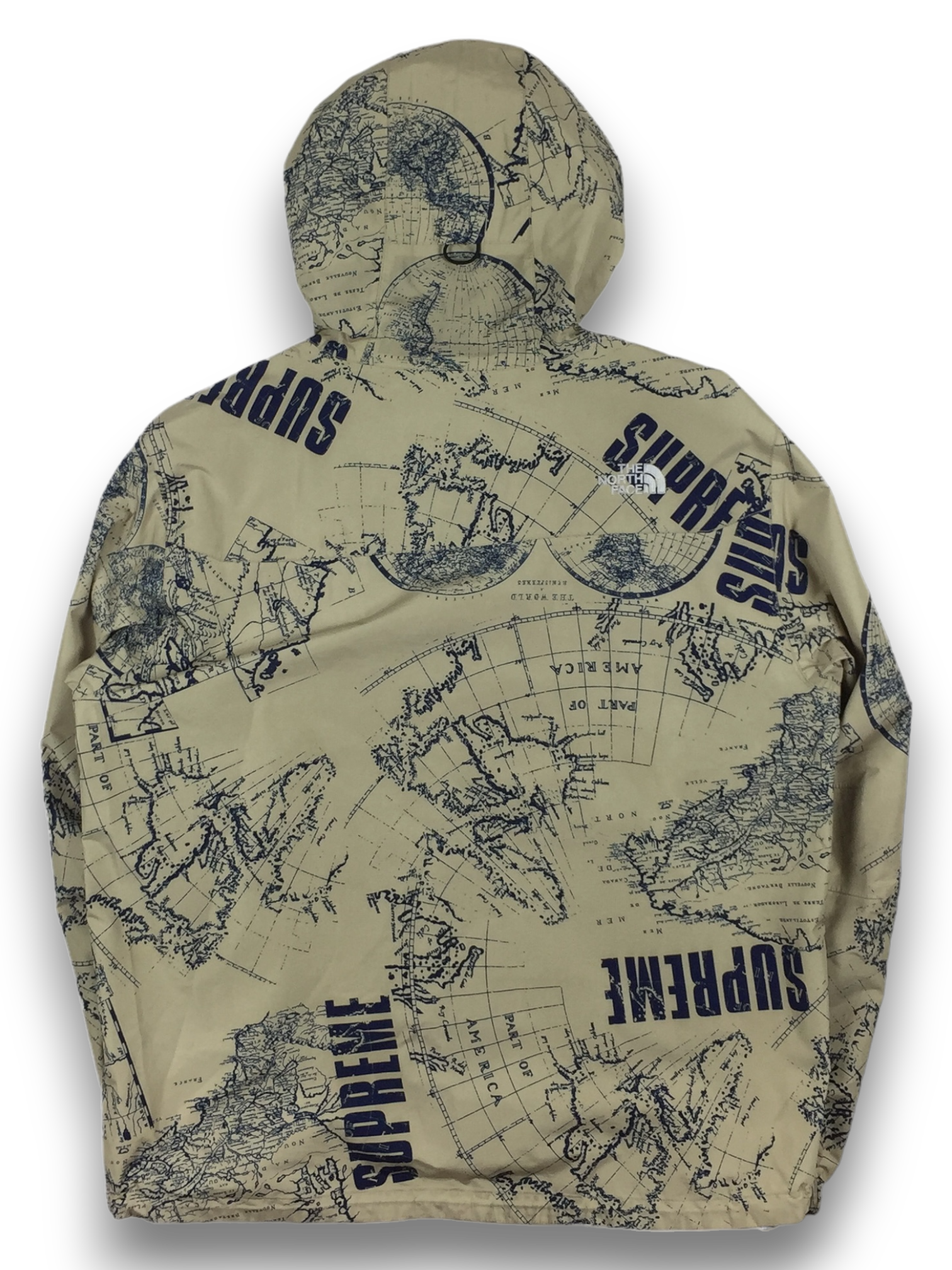 2012 Supreme x The North Face Venture Tan Mountain Light