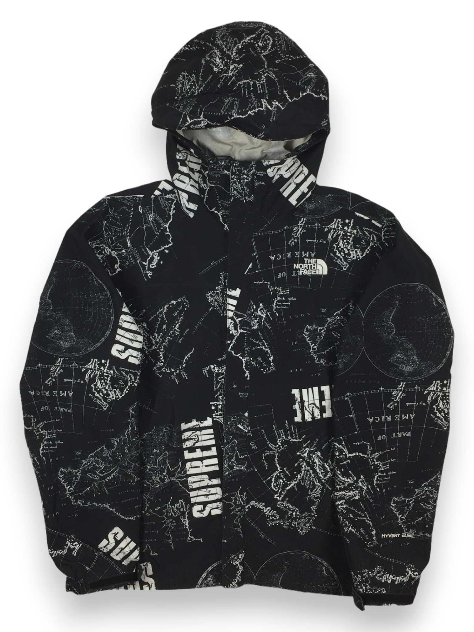 2012 Supreme x The North Face Venture Black Mountain Light