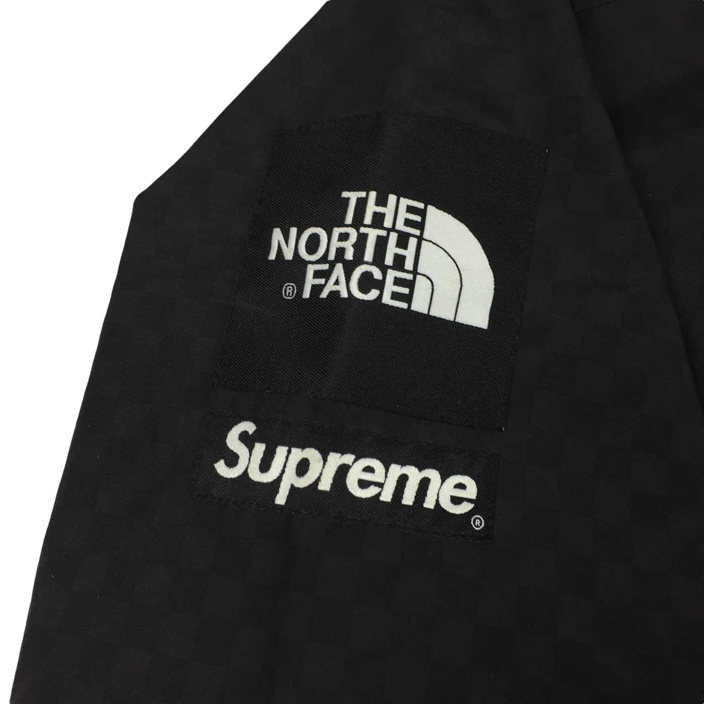 2011 Supreme x The North Face Checkered Black Pullover
