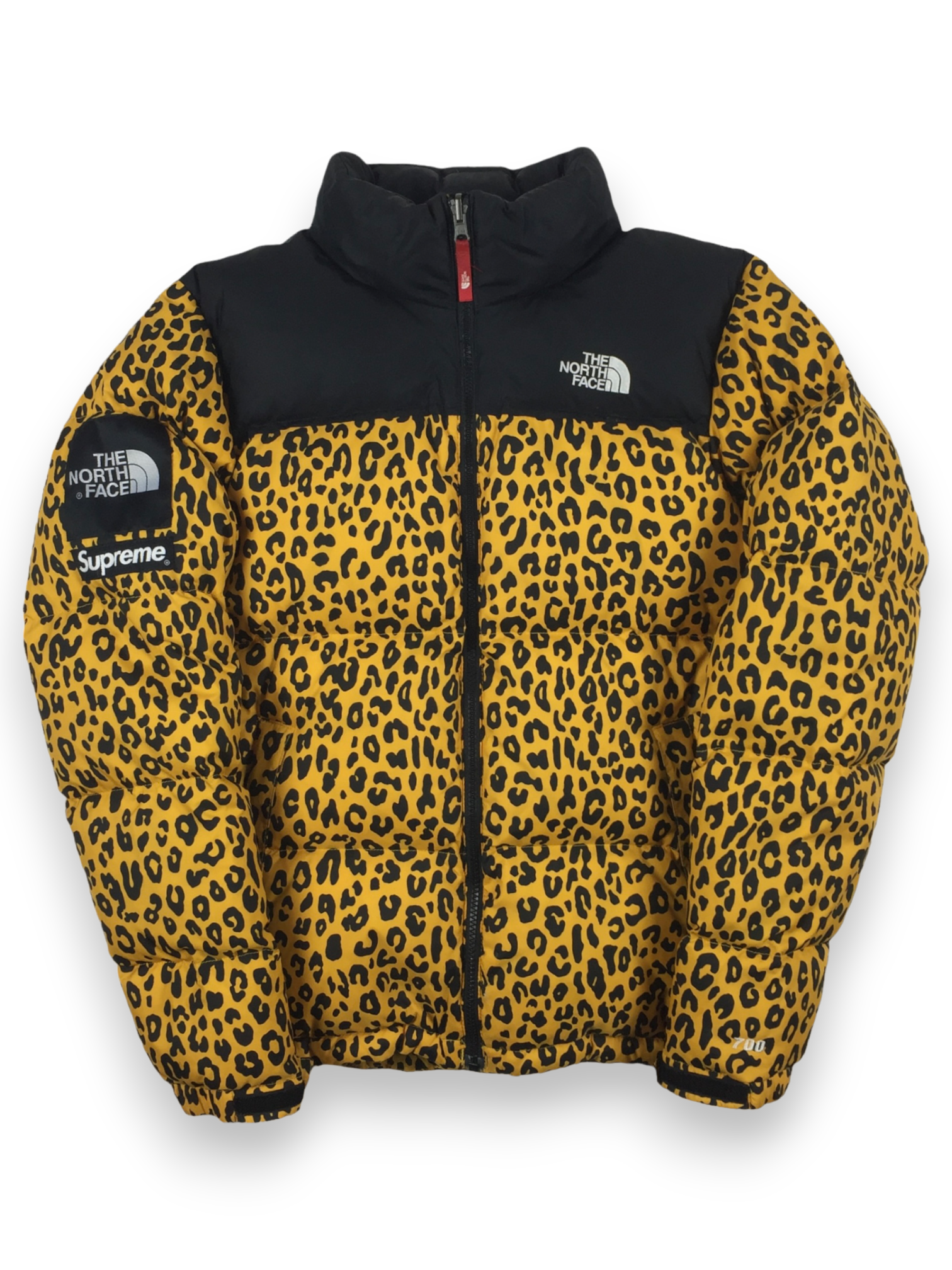 North face leopard sales yellow