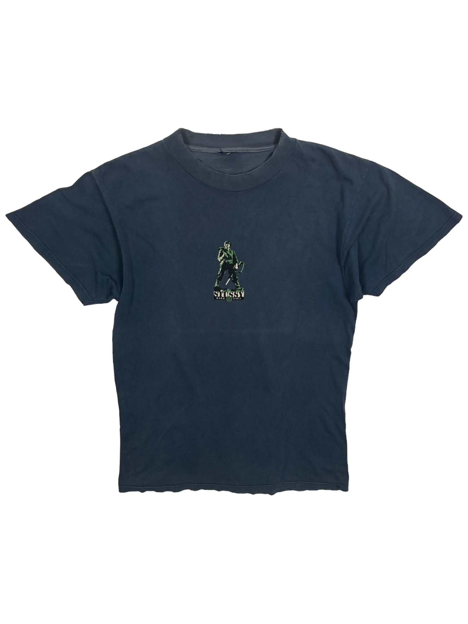 Stussy Vintage Navy Rank File Tee