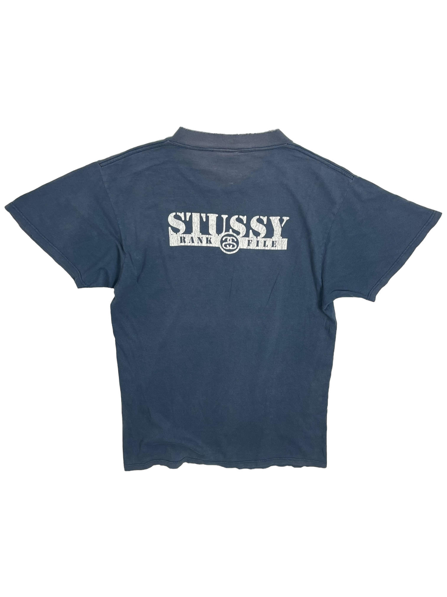 Stussy Vintage Navy Rank File Tee