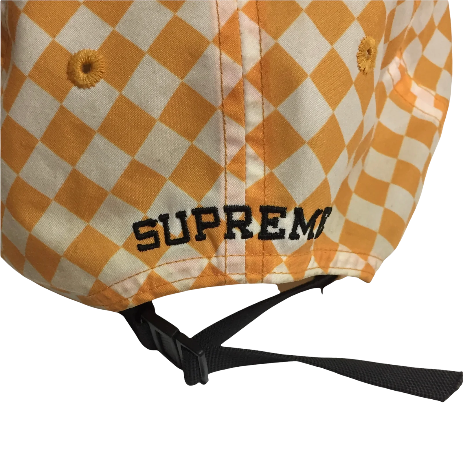 2011 Supreme x The North Face Checkered Yellow Cap