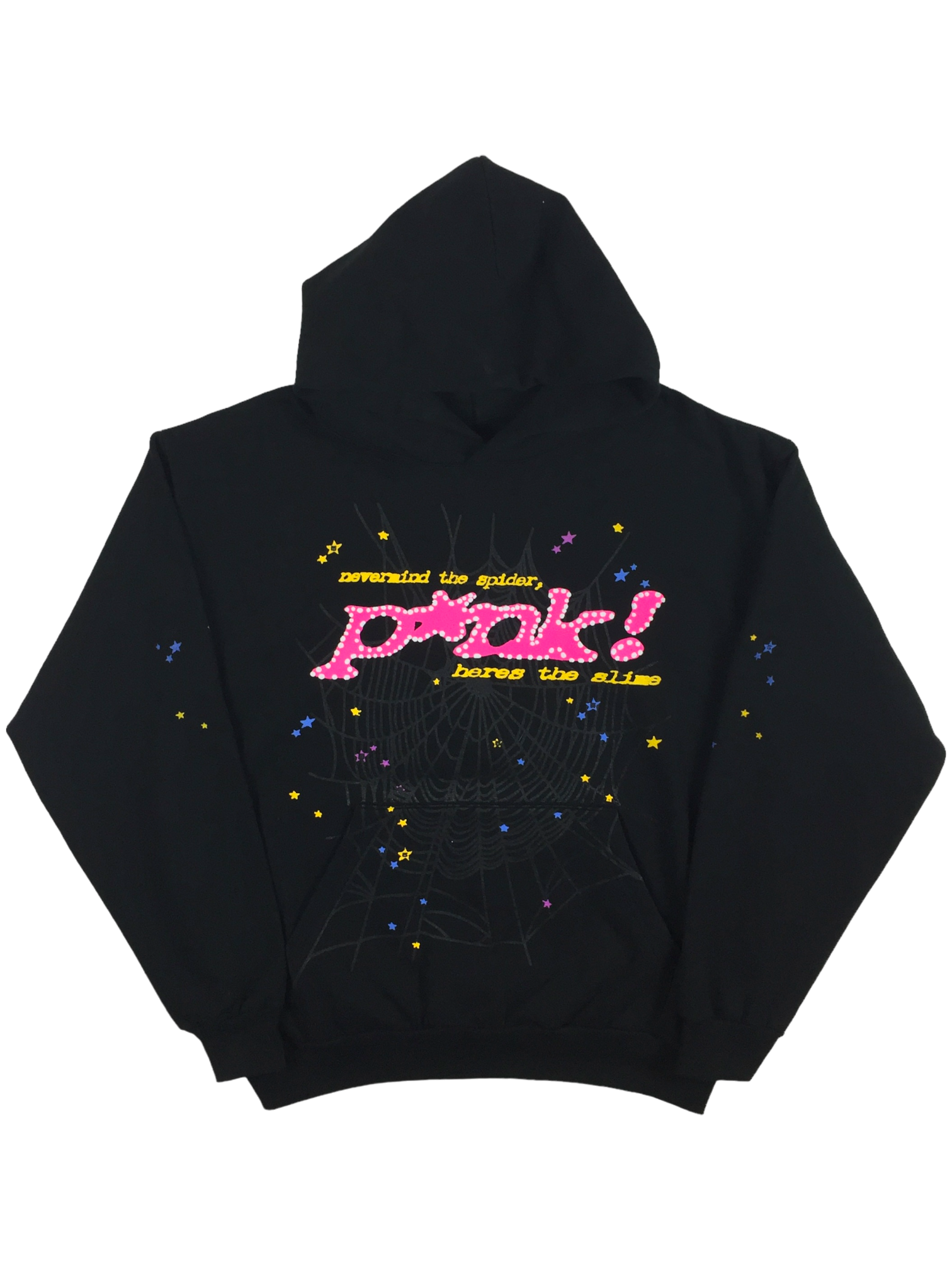 Spider Worldwide Punk Black Pink Hoodie