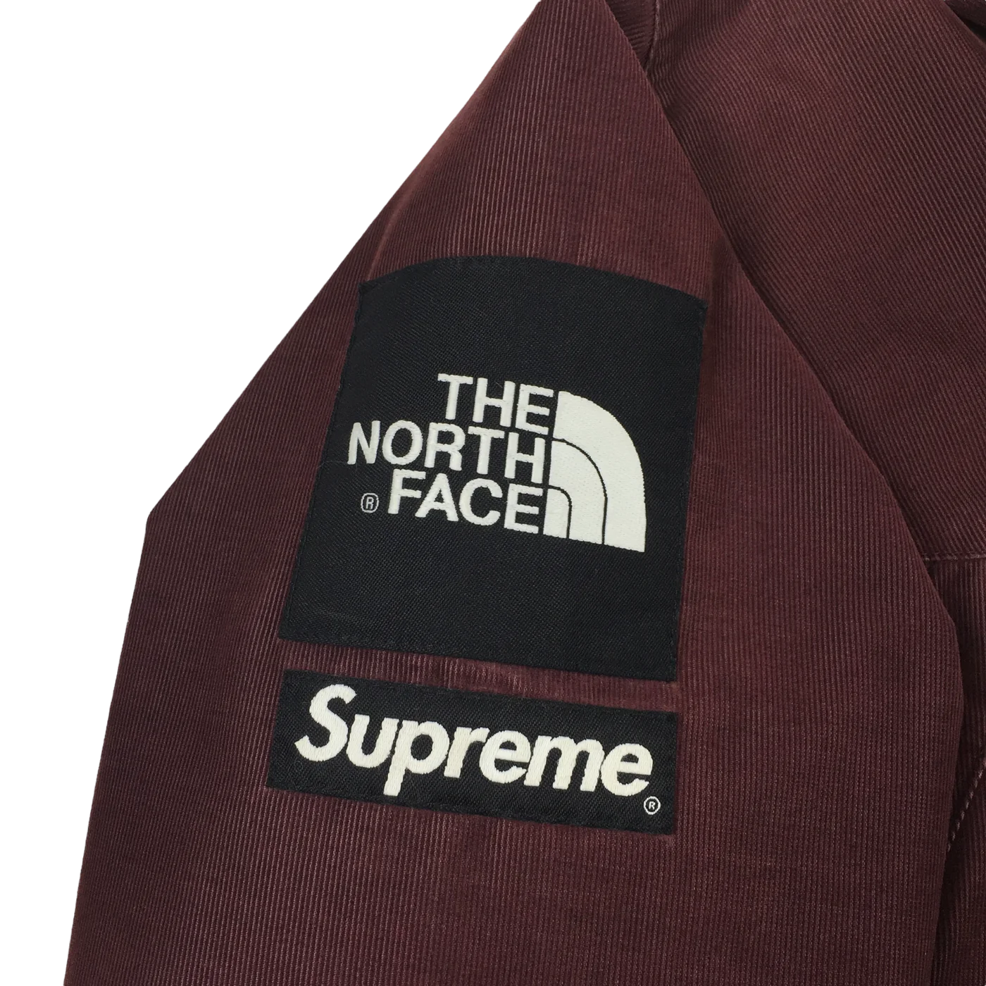 2012 Supreme x The North Face Burgundy Corduroy Mountain Light