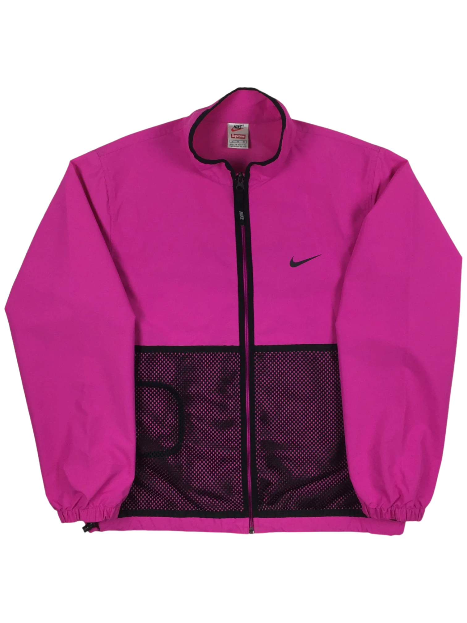 2017 Supreme x NIKE Pink 3M Trail Running Jacket