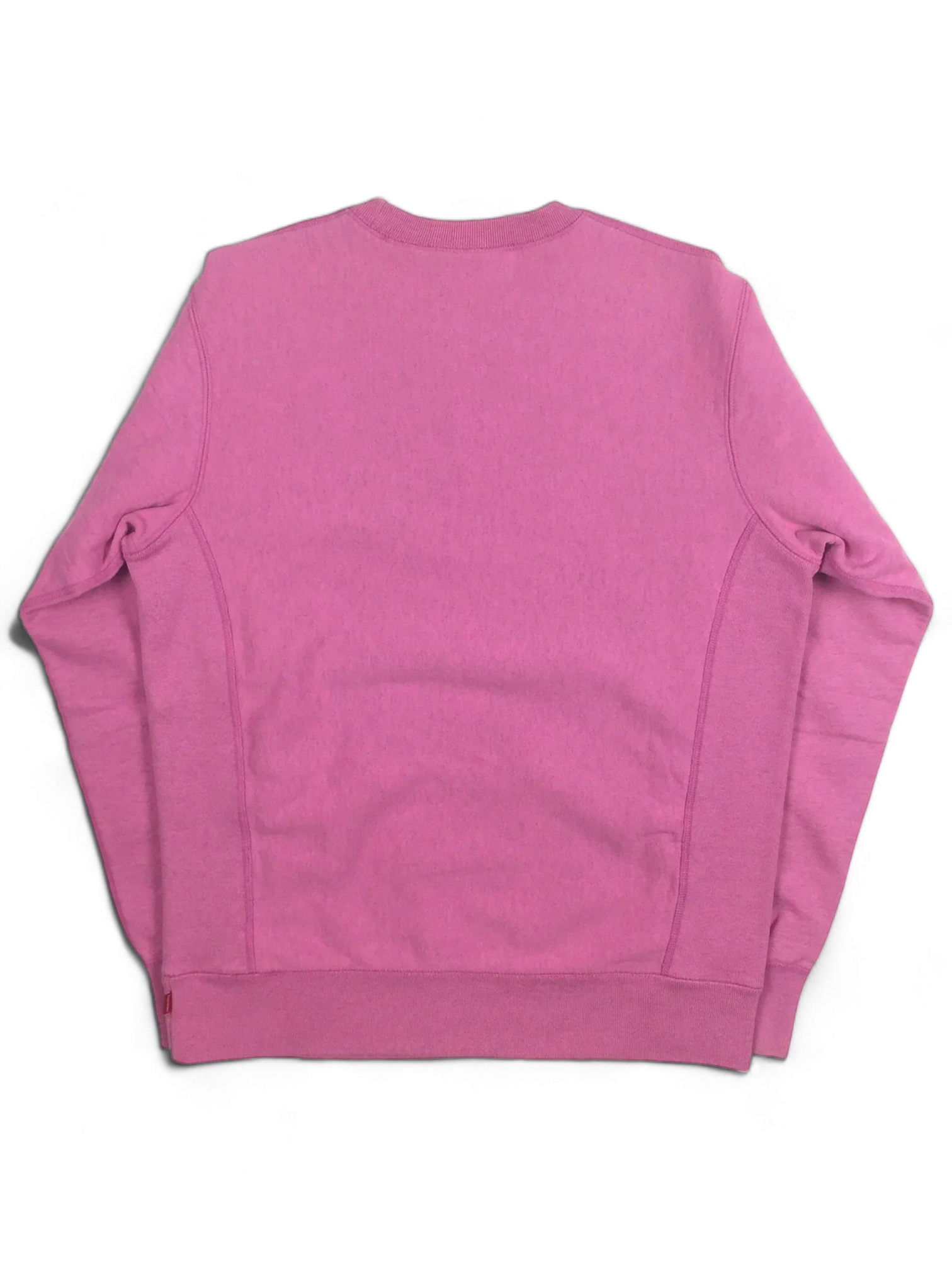 2015 Supreme Pink Box Logo Crewneck
