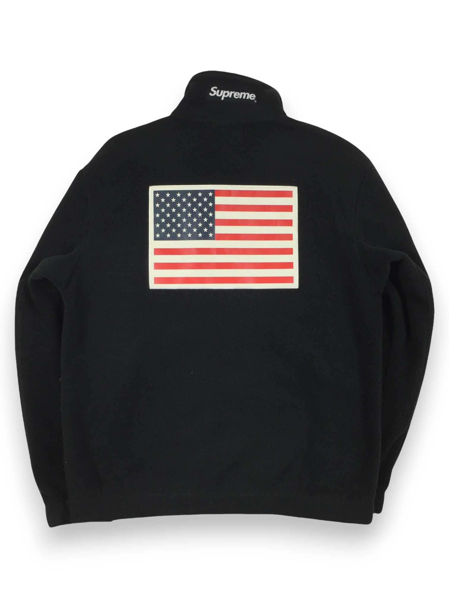 2017 Supreme x The North Face Black Antarctica Fleece