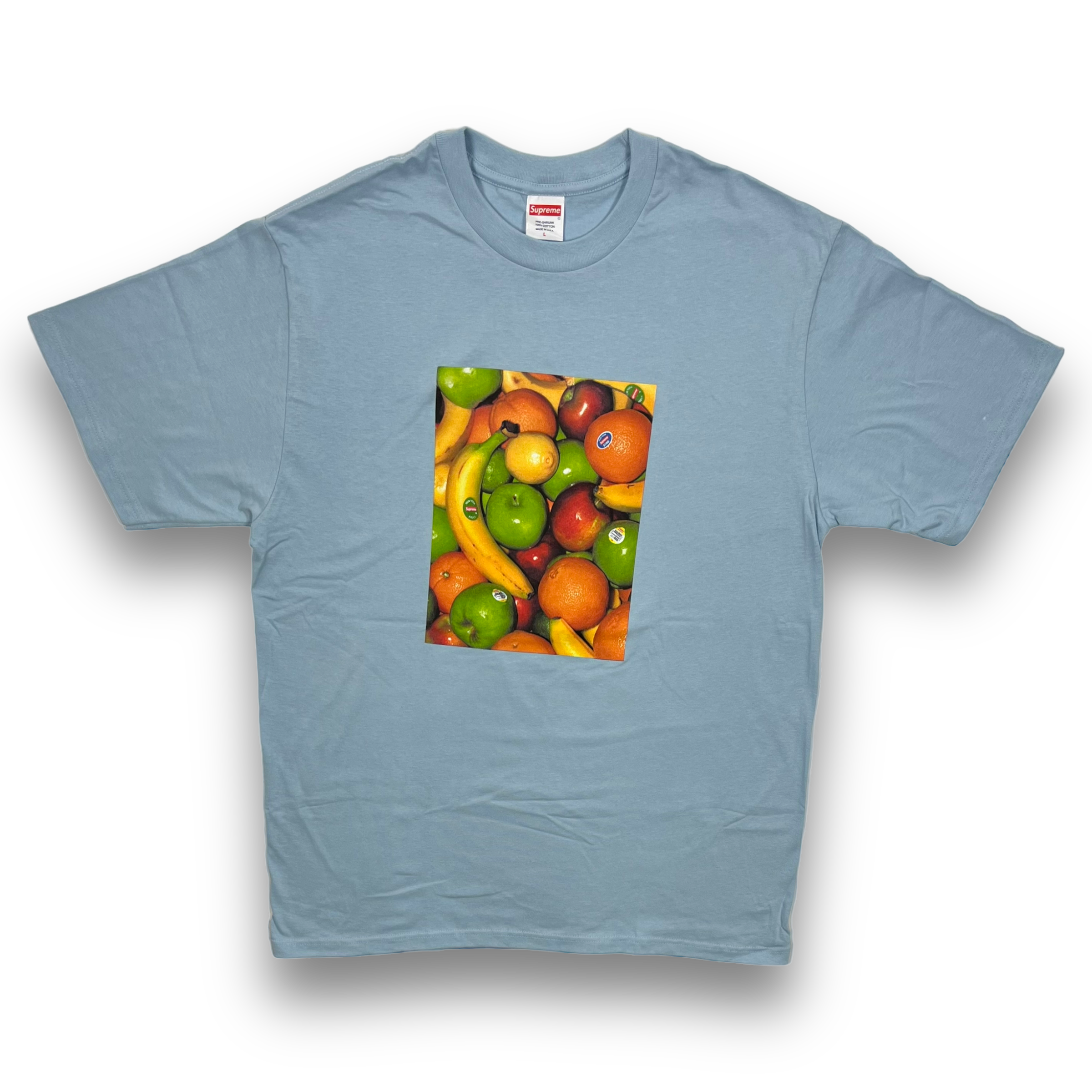 Supreme Baby Blue Fruit Tee