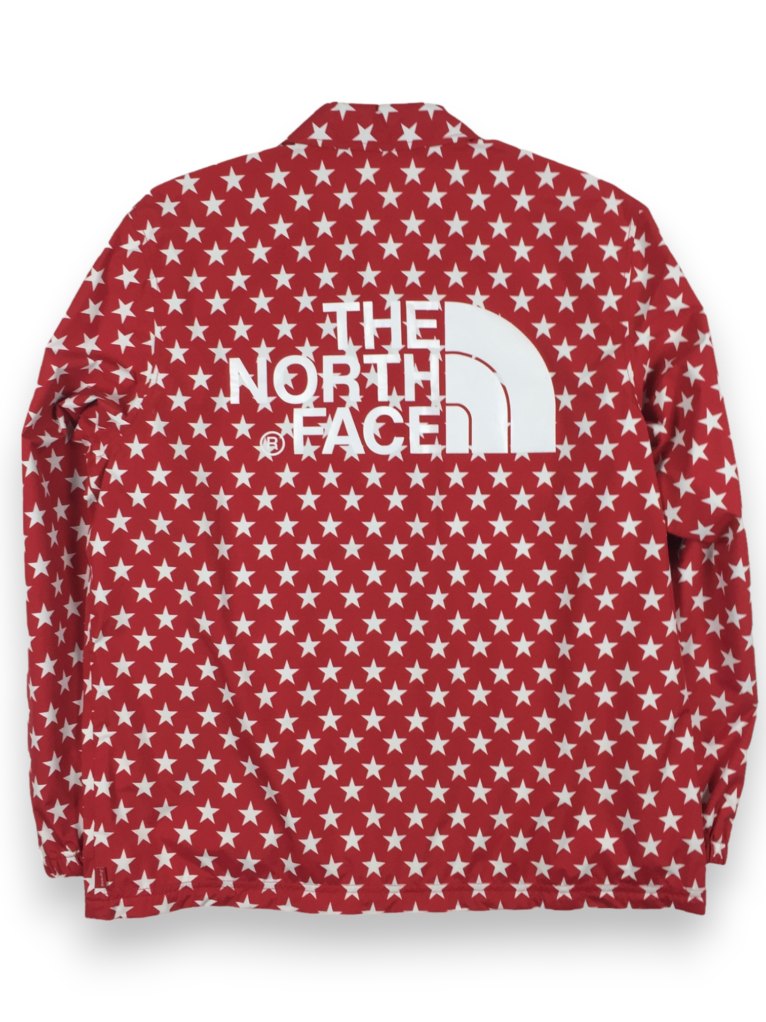 2015 Supreme x The North Face Packable Red Stars Coach