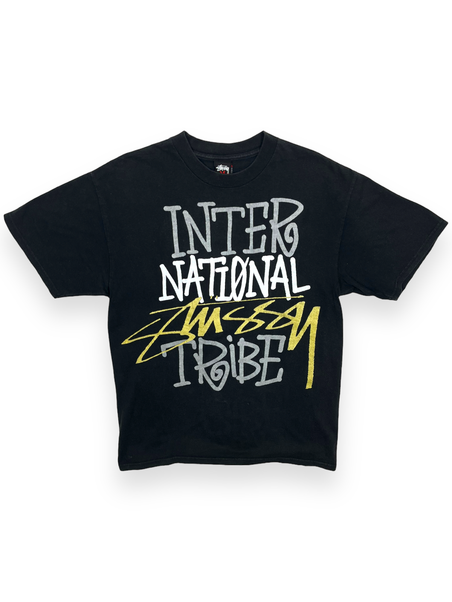 Stussy Black International Tribe Tee