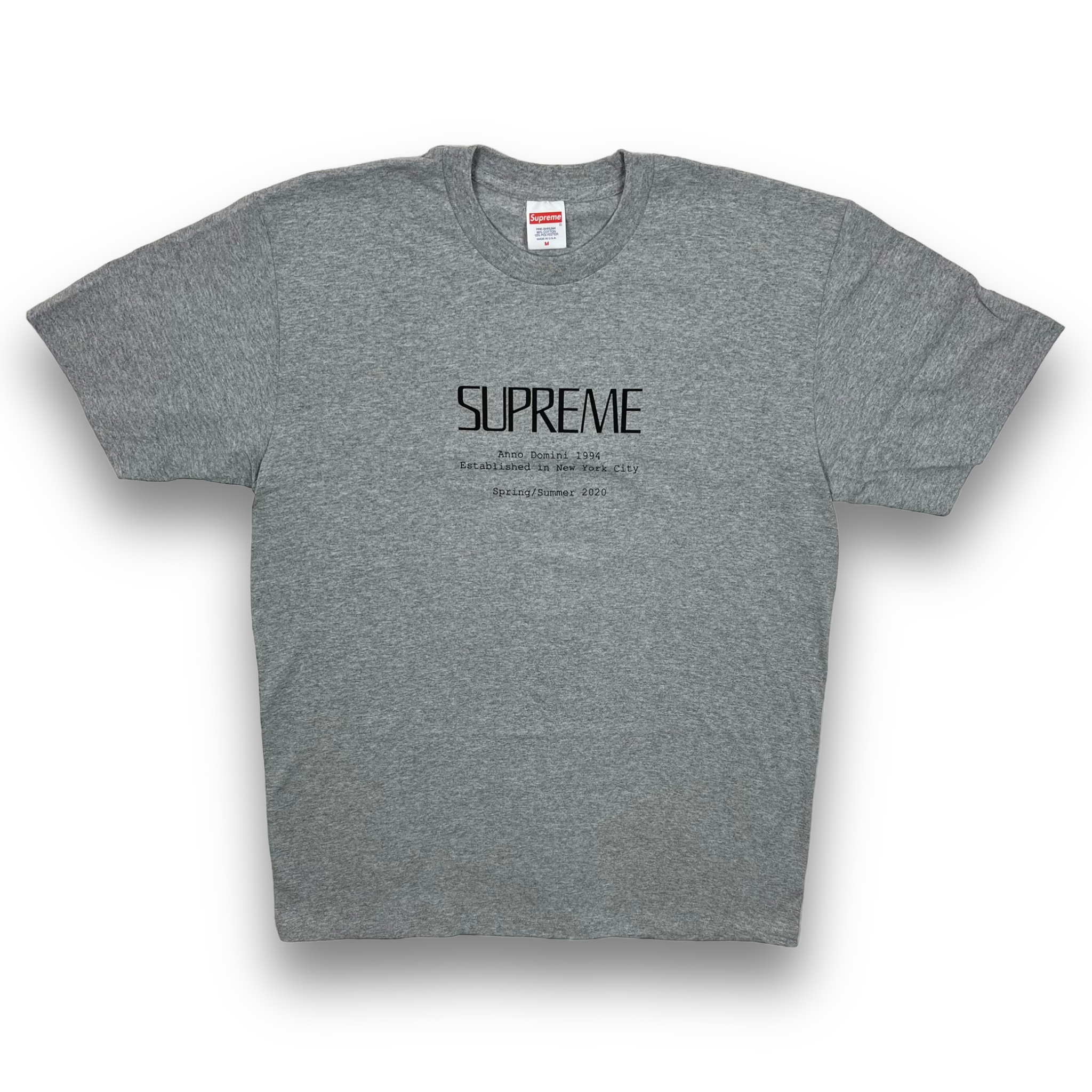 Supreme Grey Anno Domini Tee