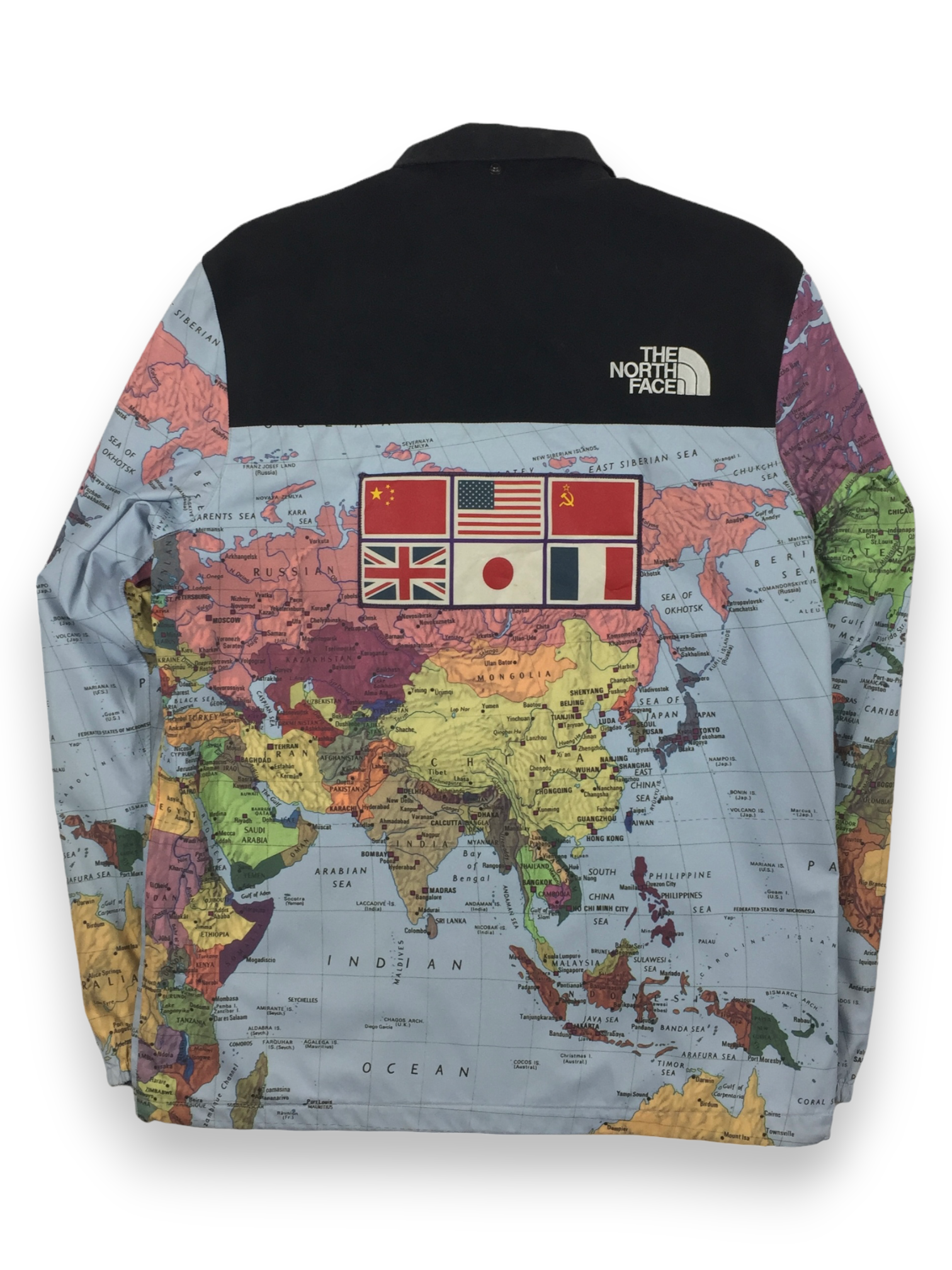 2014 Supreme x The North Face Maps Atlas Expedition Coach
