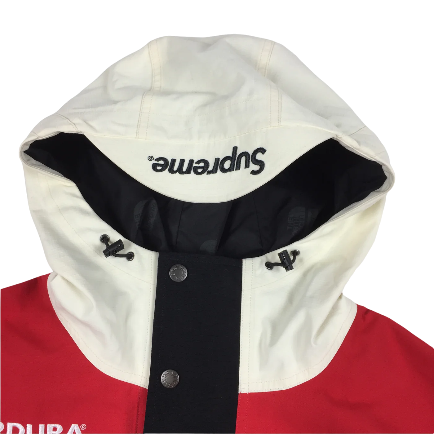 2018 Supreme x The North Face Cordura GORE-TEX Red Cream Mountain Light
