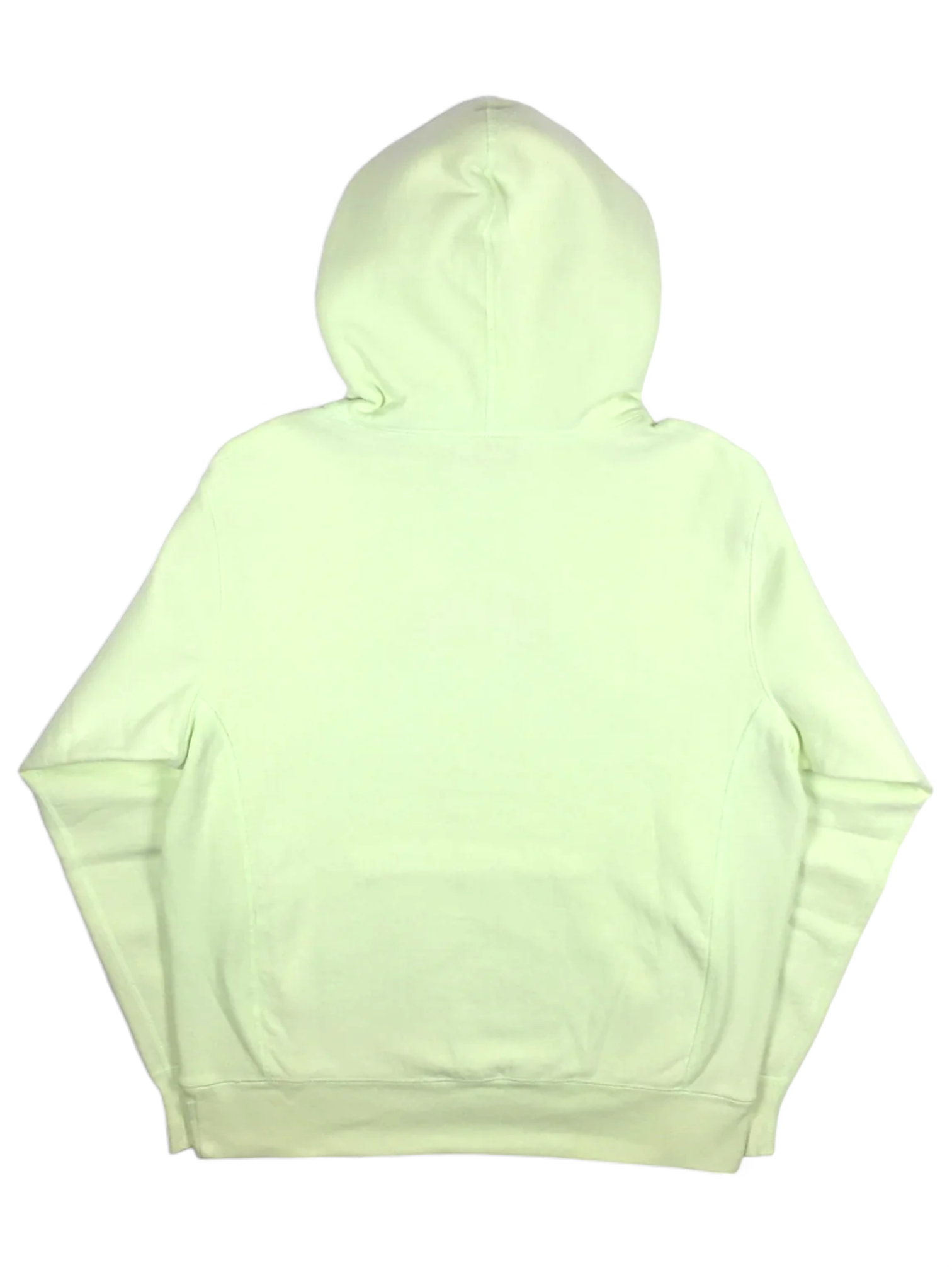 2017 Supreme Lime Orange Box Logo Hoodie