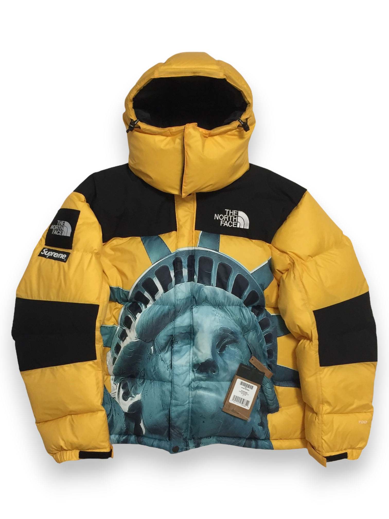 2019 Supreme x The North Face Yellow Liberty Baltoro