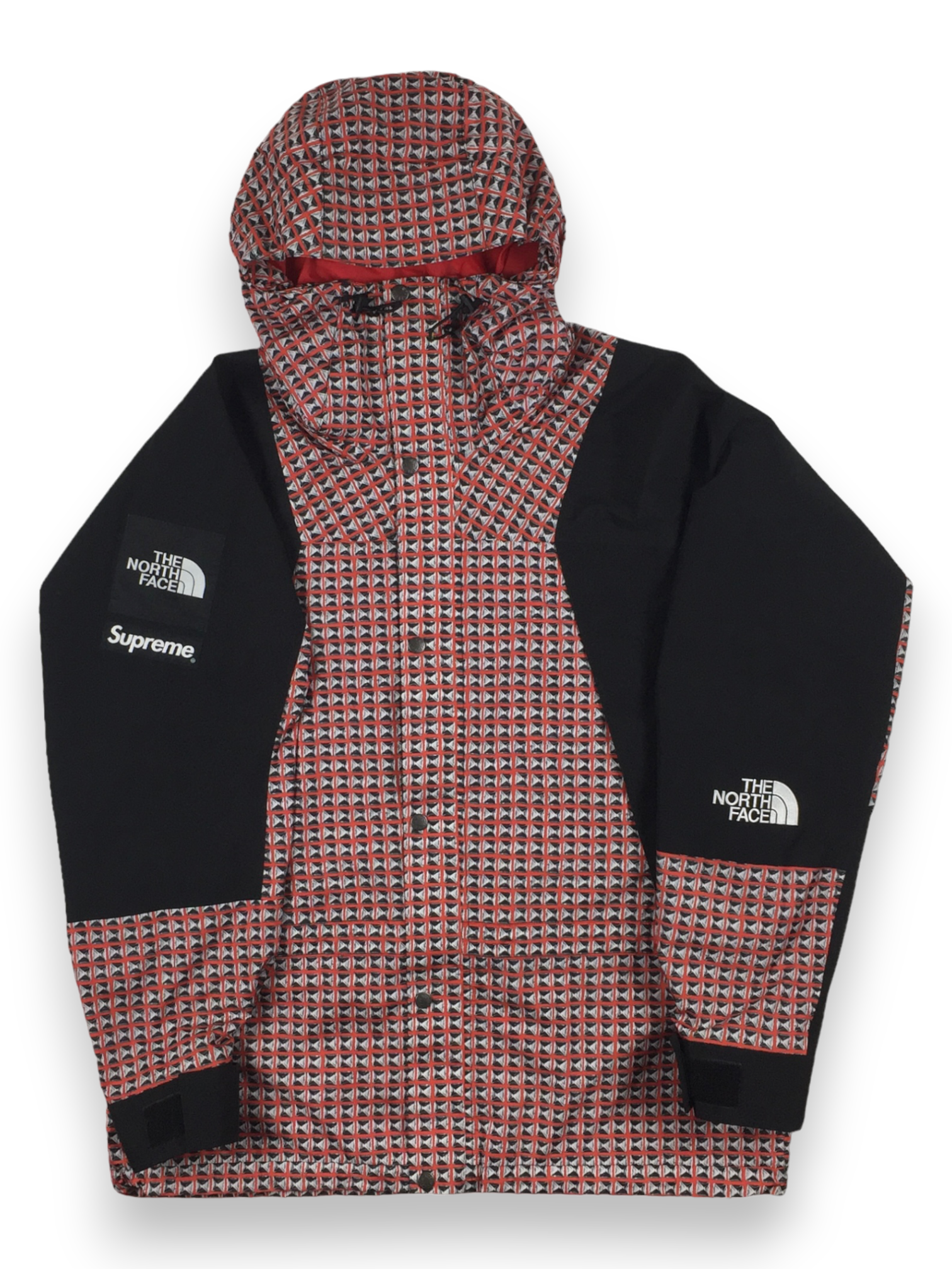 2021 Supreme x The North Face Red Studded Mountain Light
