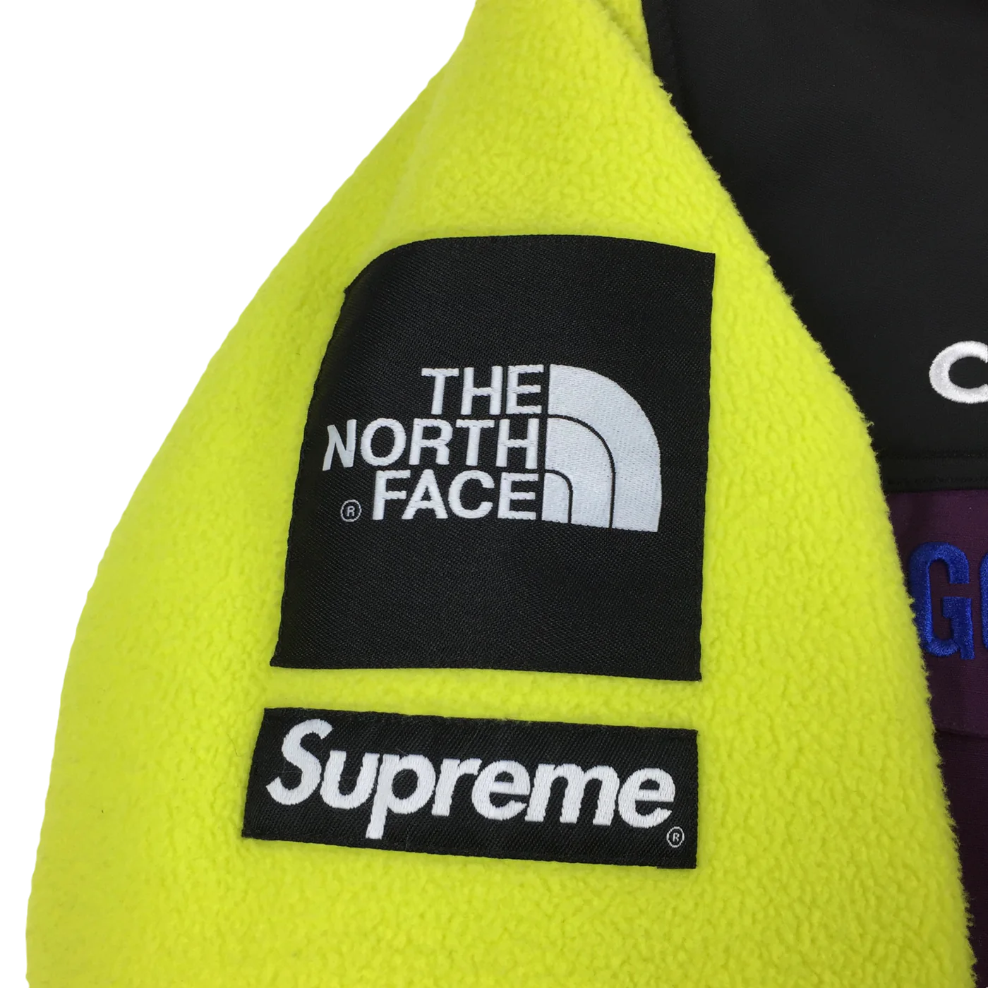 2018 Supreme x The North Face Cordura GORE-TEX Neon Purple Fleece