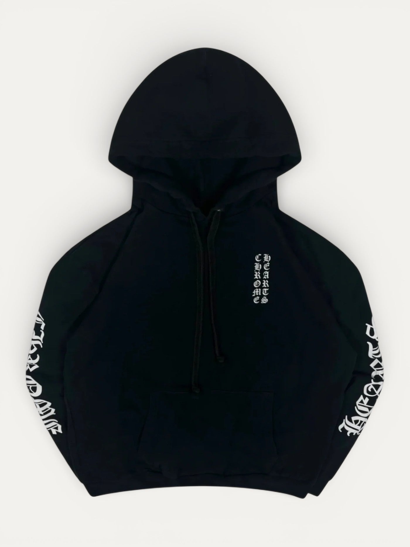 Chrome Hearts Black Logo Hoodie