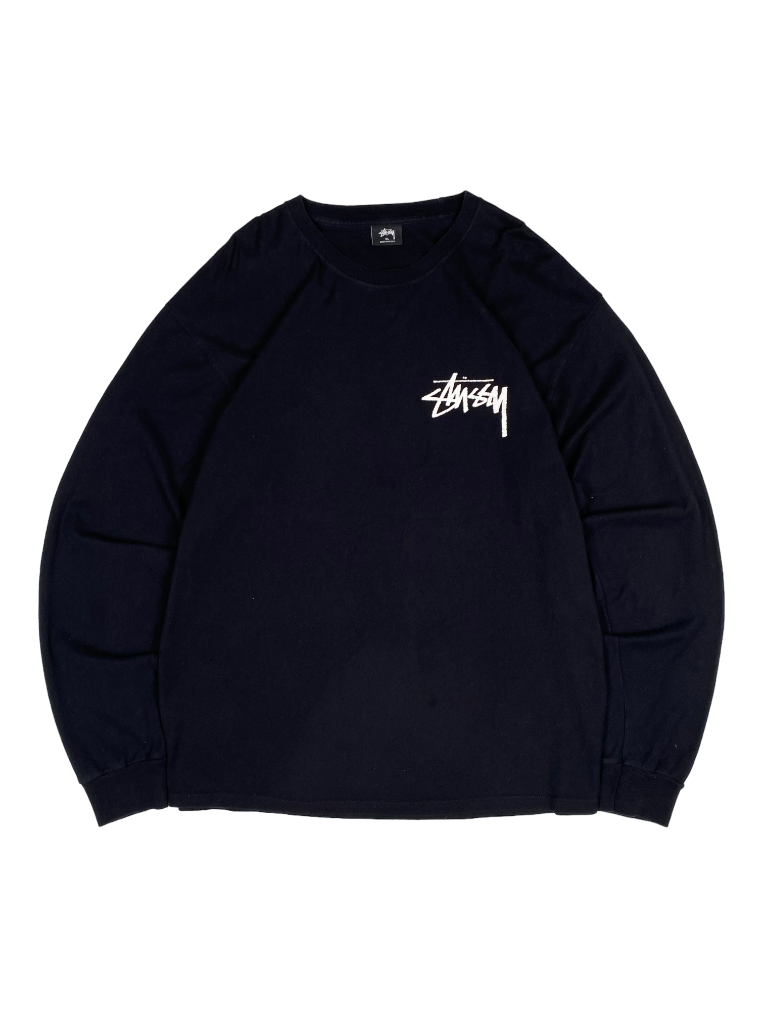 Stussy Black Logo Longsleeve