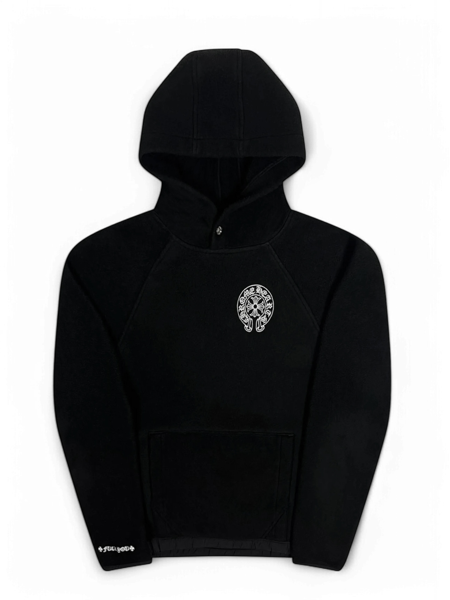 Chrome Hearts Black Fleece Hoodie