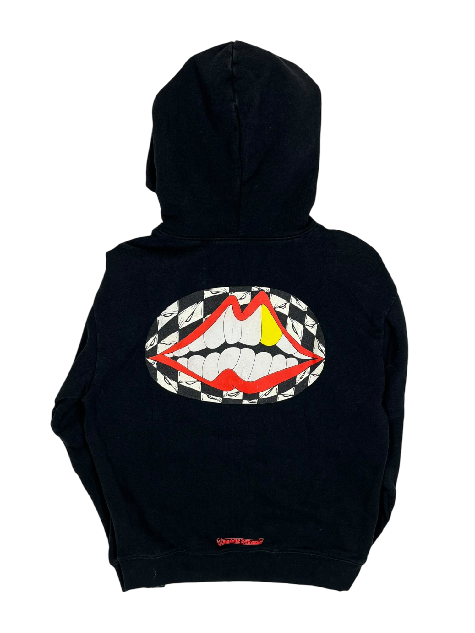 Chrome Hearts Matty Boy Flower Chomper Black Hoodie