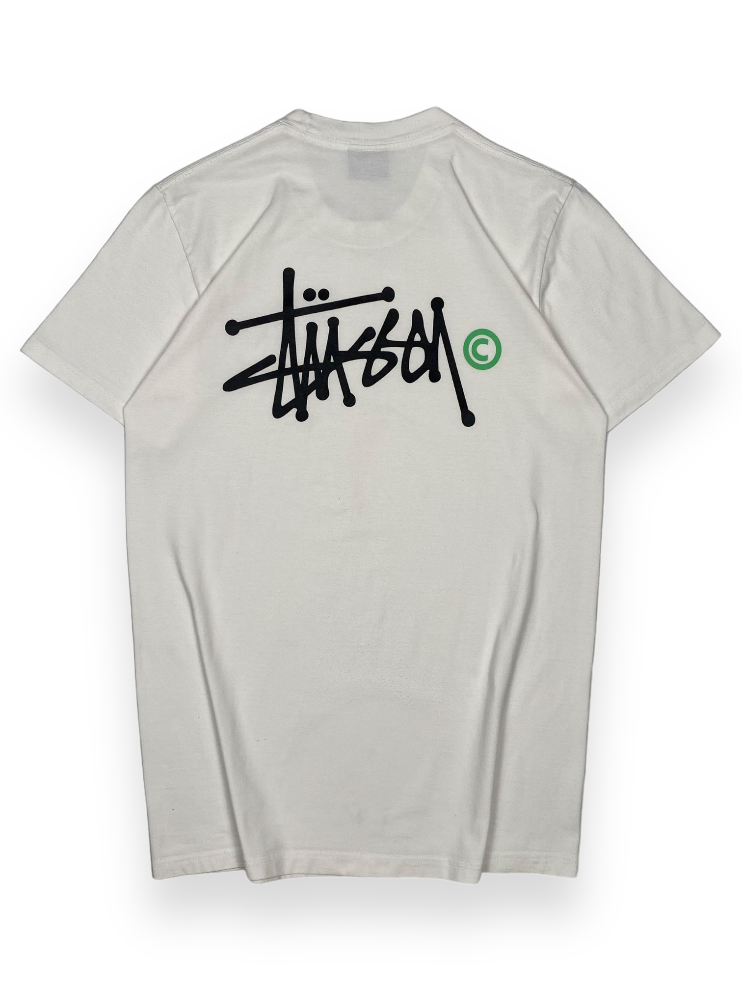 Stussy White Logo Tee